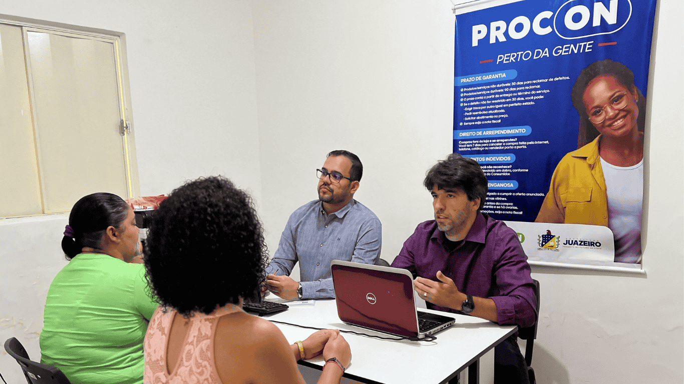 Mês do Consumidor: Procon e SAAE realizam atendimento no bairro Quidé