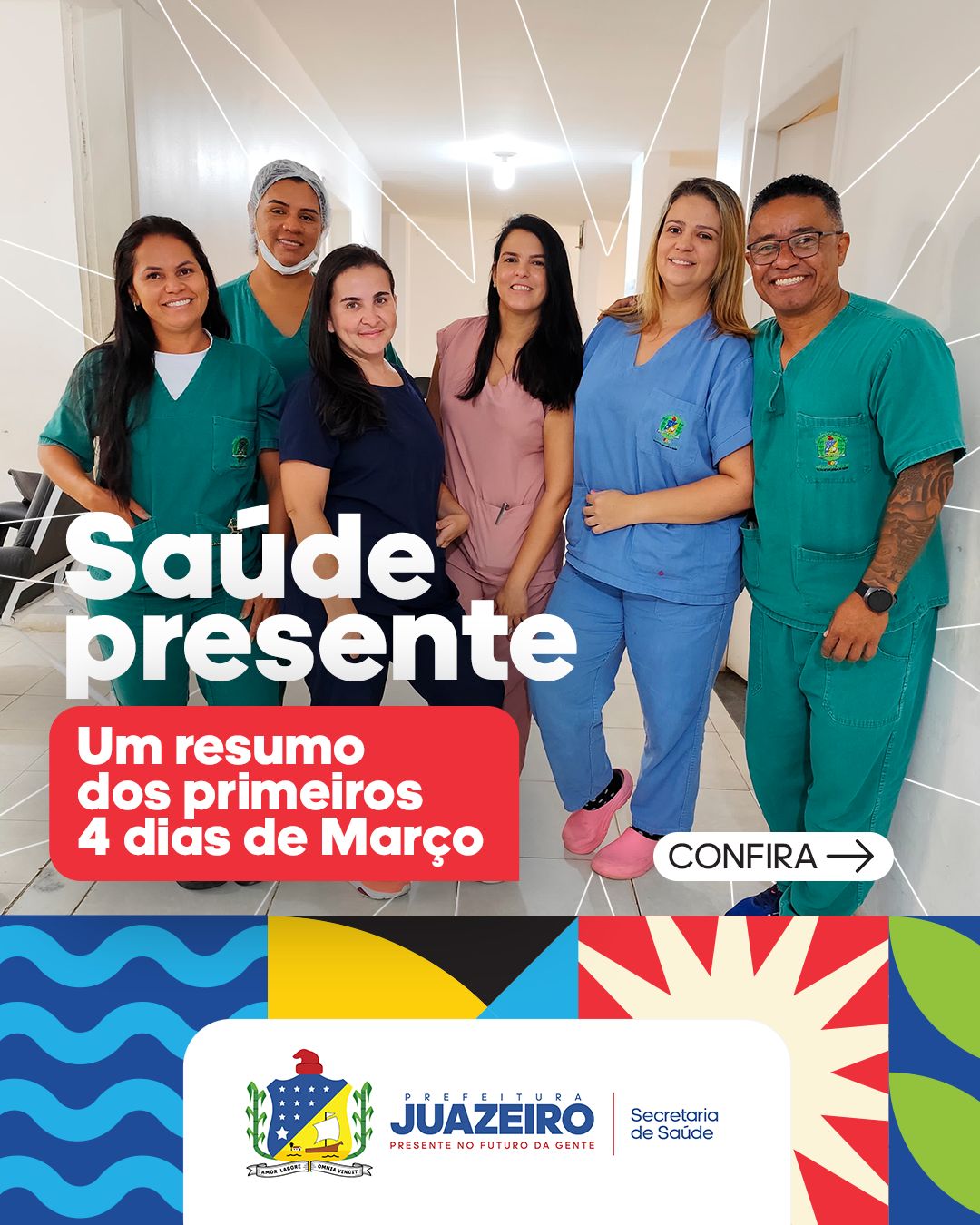 Saúde de Juazeiro divulga balanço de atendimentos durante o Carnaval