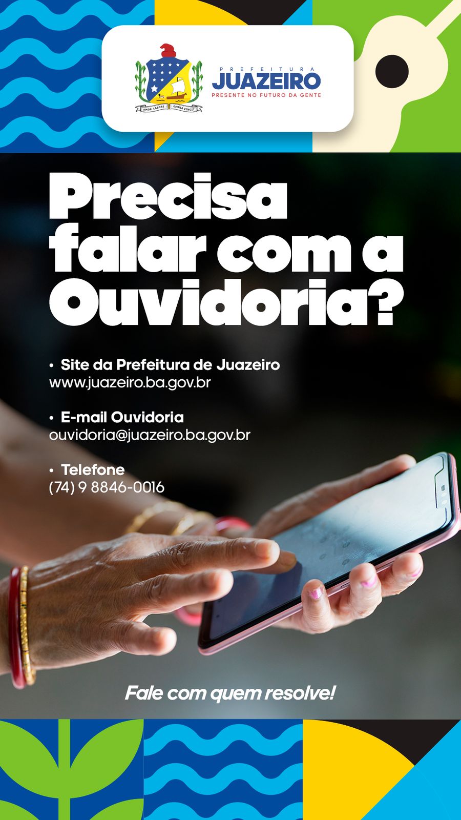 Continue falando com quem resolve: Ouvidoria de Juazeiro retoma atendimento presencial