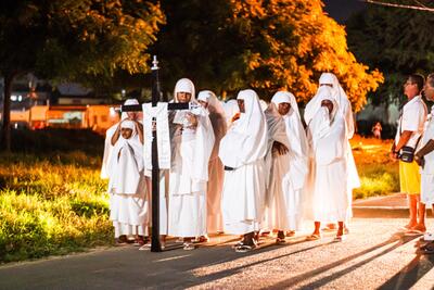 Tradição dos penitentes marca o período da quaresma em Juazeiro