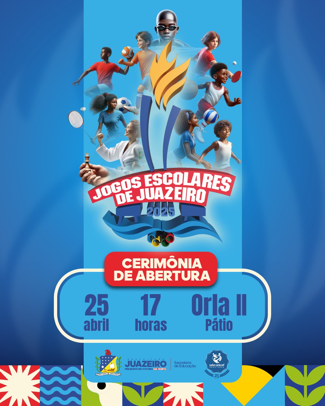 45ª edição dos Jogos Escolares de Juazeiro começa nesta sexta-feira (25)