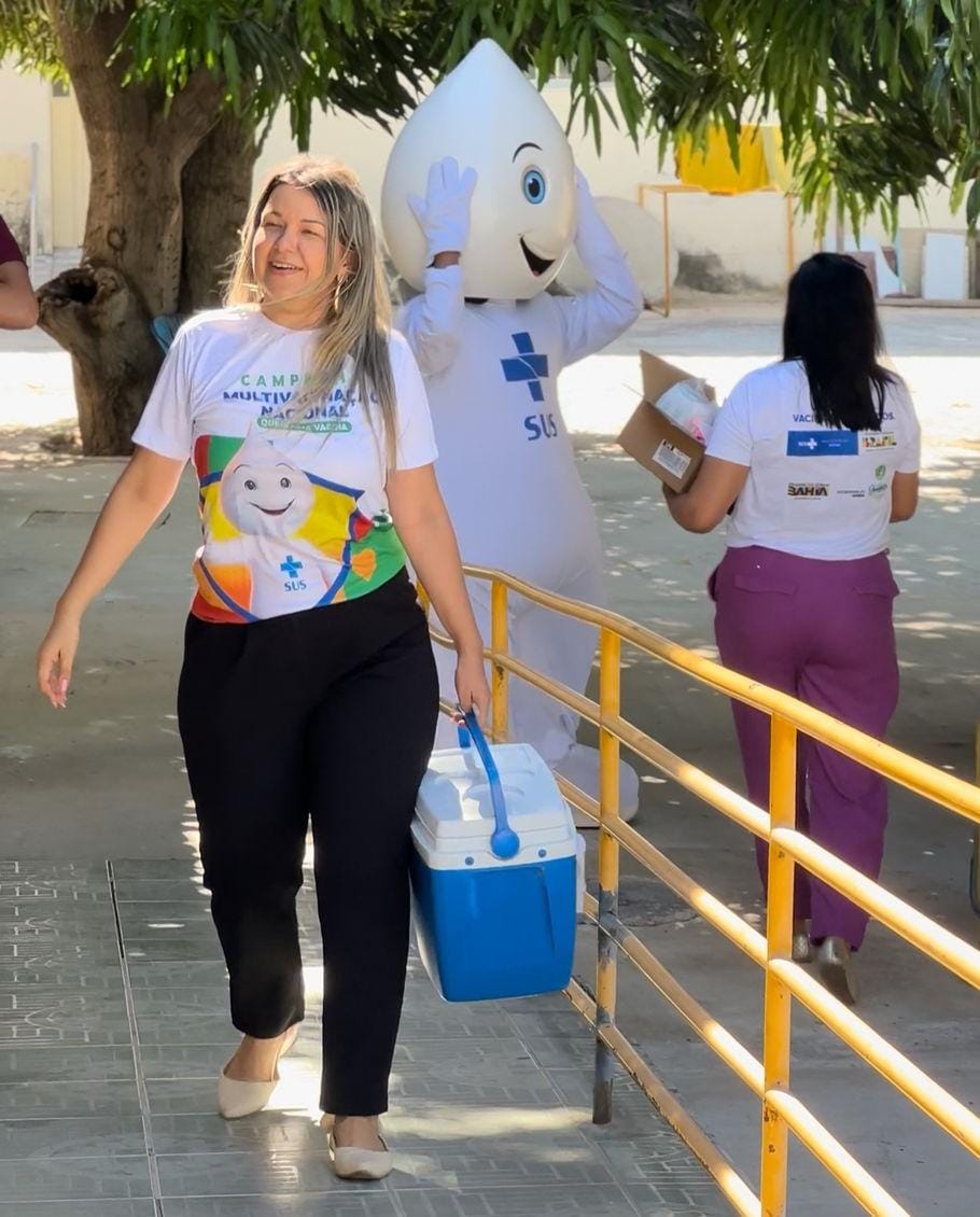 Campanha “Acompanhe o Zé Gotinha” encerra com imunização de idosos em Juazeiro