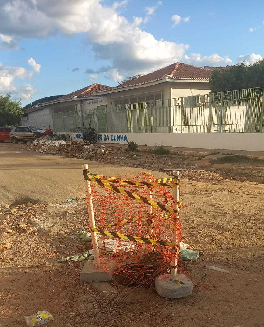 SAAE formaliza denúncia e Polícia investiga furto de tampas de PVs