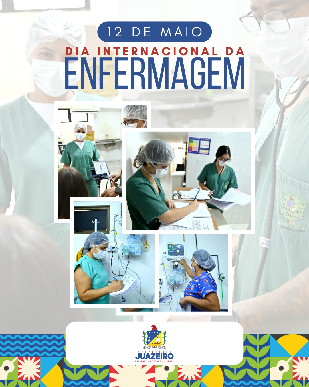 Secretaria de Saúde celebra o Dia Internacional da Enfermagem com reconhecimento e gratidão aos profissionais