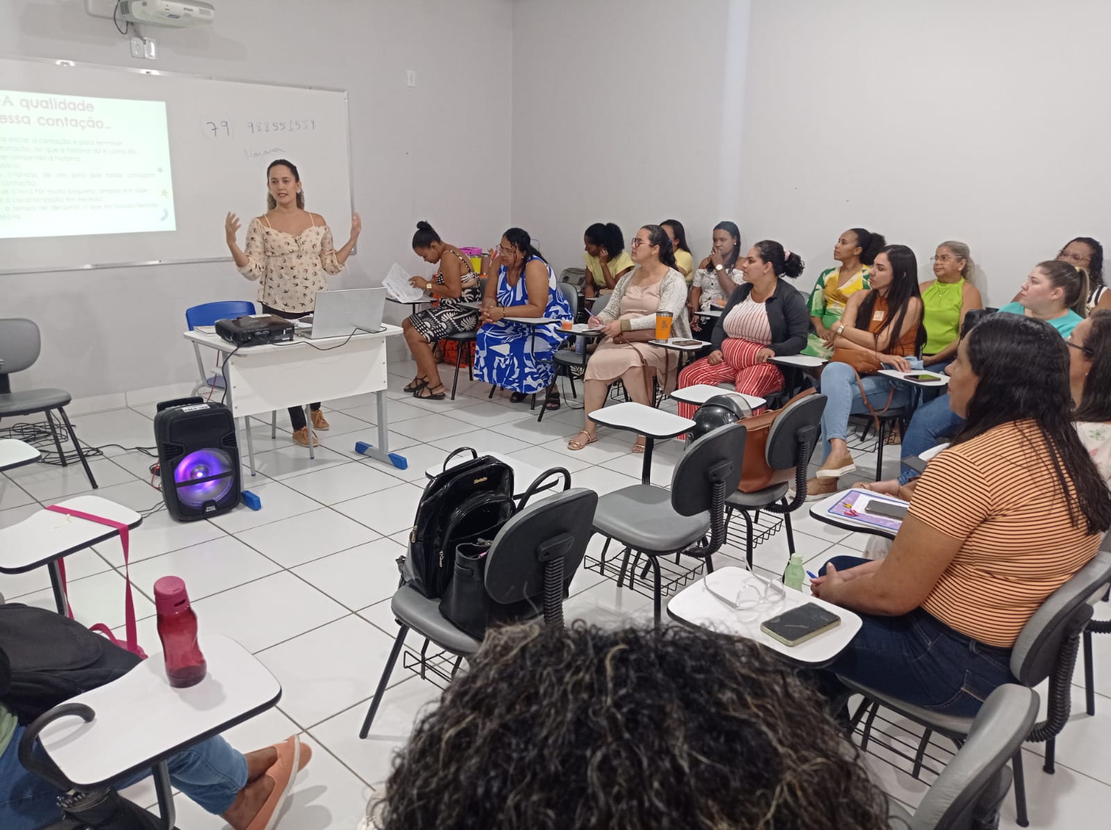 Professores da rede municipal de ensino participam de formação do Compromisso Nacional Criança Alfabetizada