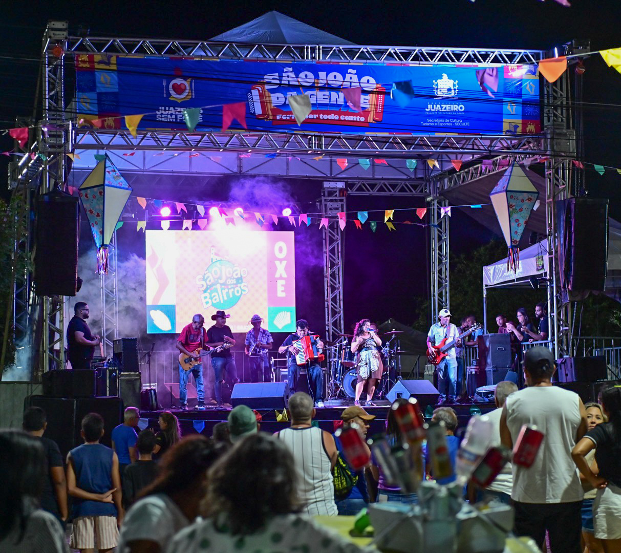 Tradição, saúde e solidariedade marcam a alegria do São João da Gente no bairro Lomanto Júnior