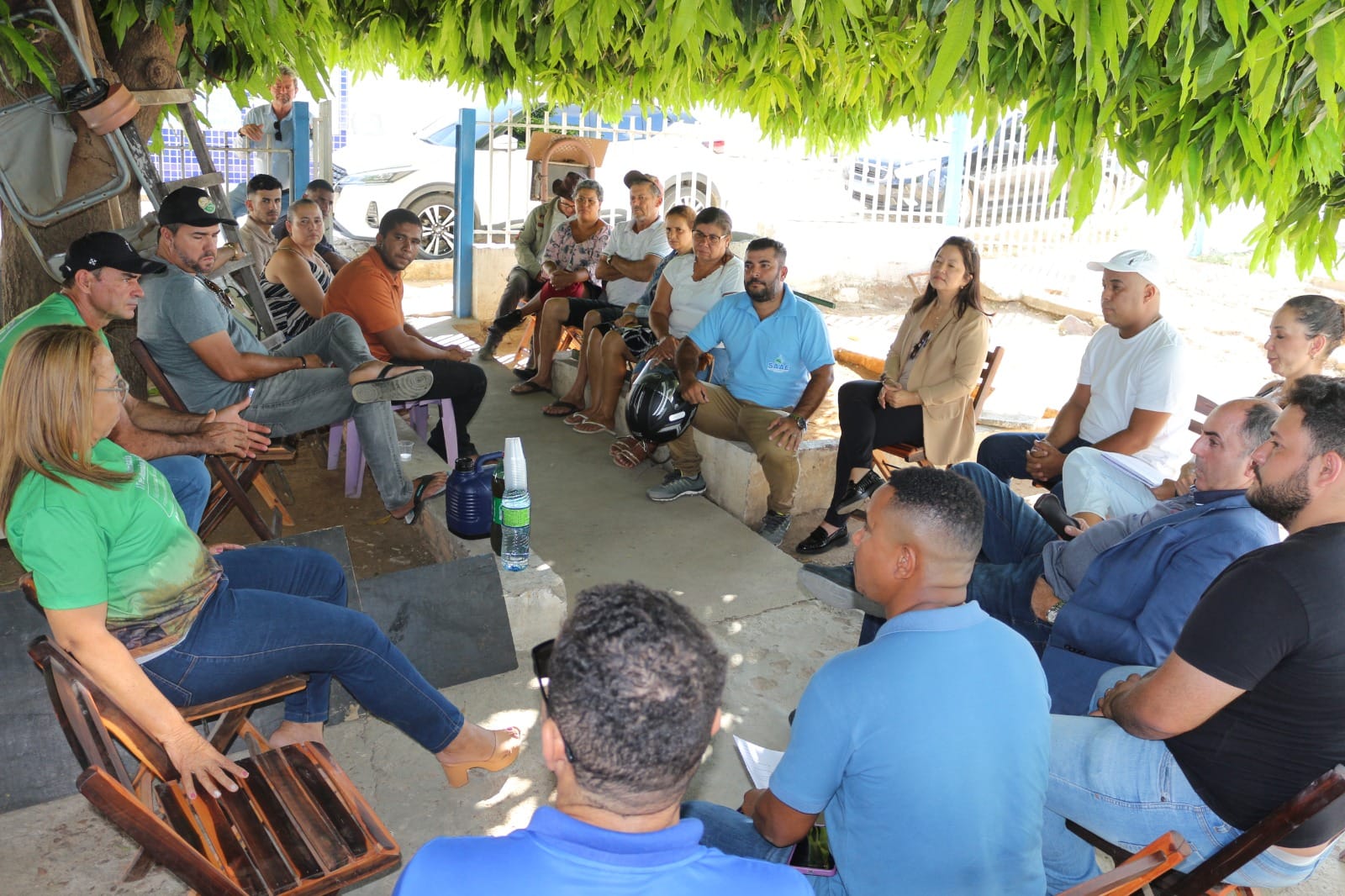 Reunião entre representantes do SAAE, CERB e Comunidade de Carnaíba sinaliza melhorias no sistema de abastecimento de água