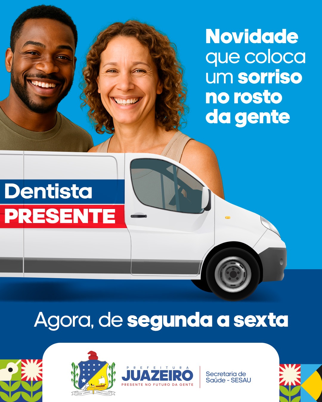 Unidade Móvel de Atendimento Odontológico da SESAU Juazeiro amplia serviço e divulga novo cronograma semanal