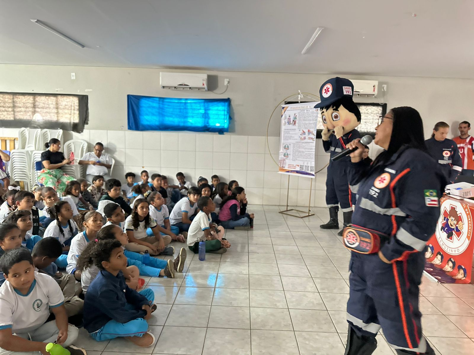 Aprendizado e diversão marcam lançamento do projeto ‘Samuzinho nas Escolas’ em Juazeiro