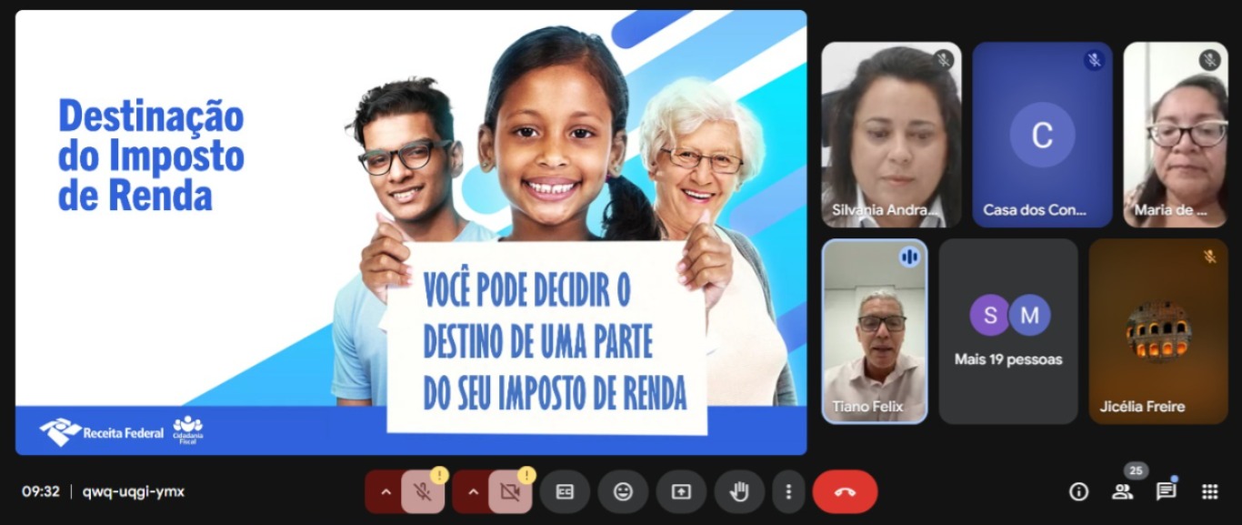 1º Seminário Virtual sobre destinação de Imposto de Renda em Juazeiro é um marco na mobilização por recursos para o município