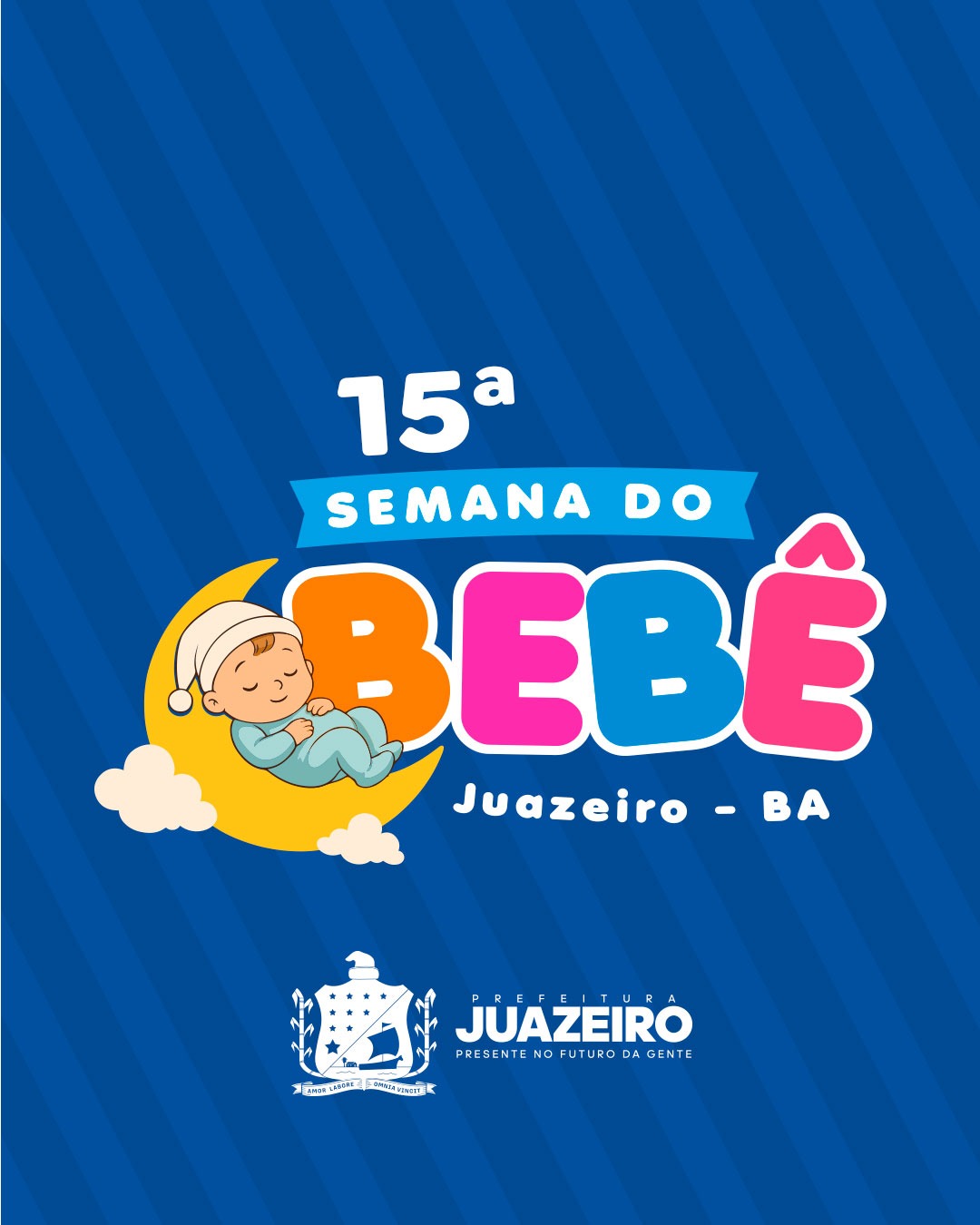 Cuidado e acolhimento: Prefeitura de Juazeiro promove atividades especiais para gestantes e mães de bebês na 15ª Semana do Bebê
