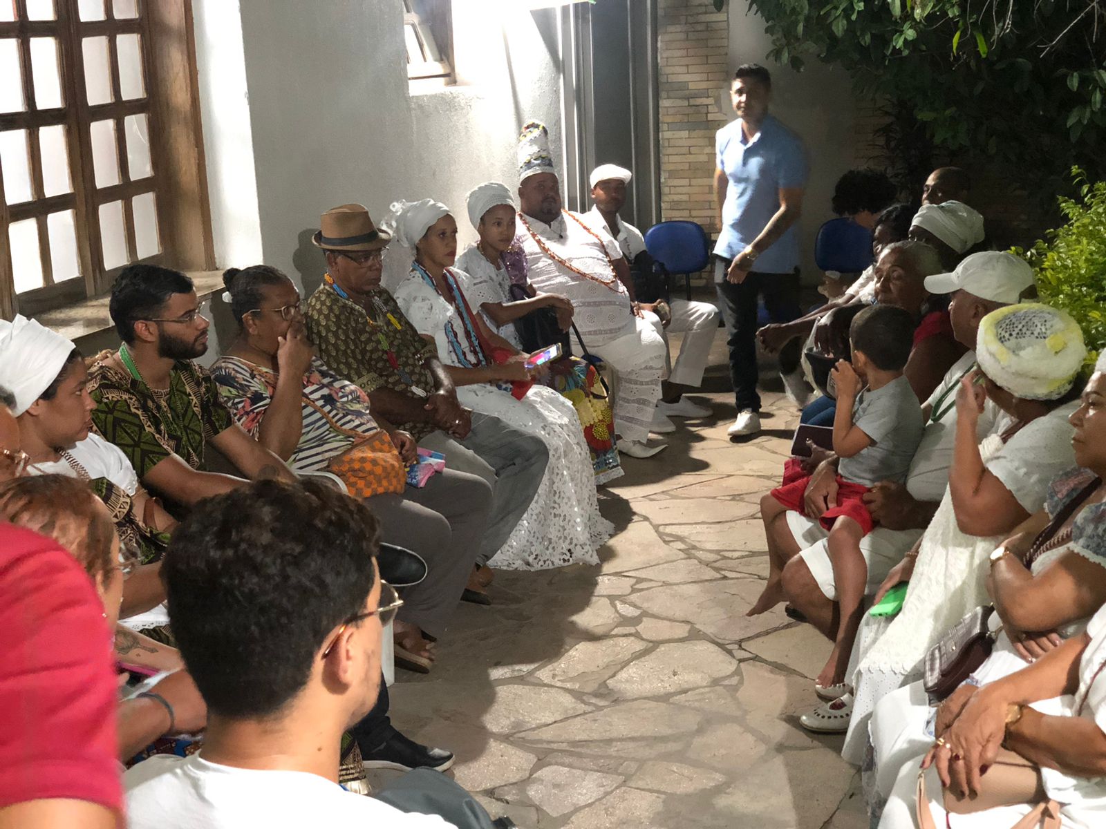 Sedes reúne povos de terreiros de candomblé e de umbanda para construção coletiva de edital de legalização em Juazeiro