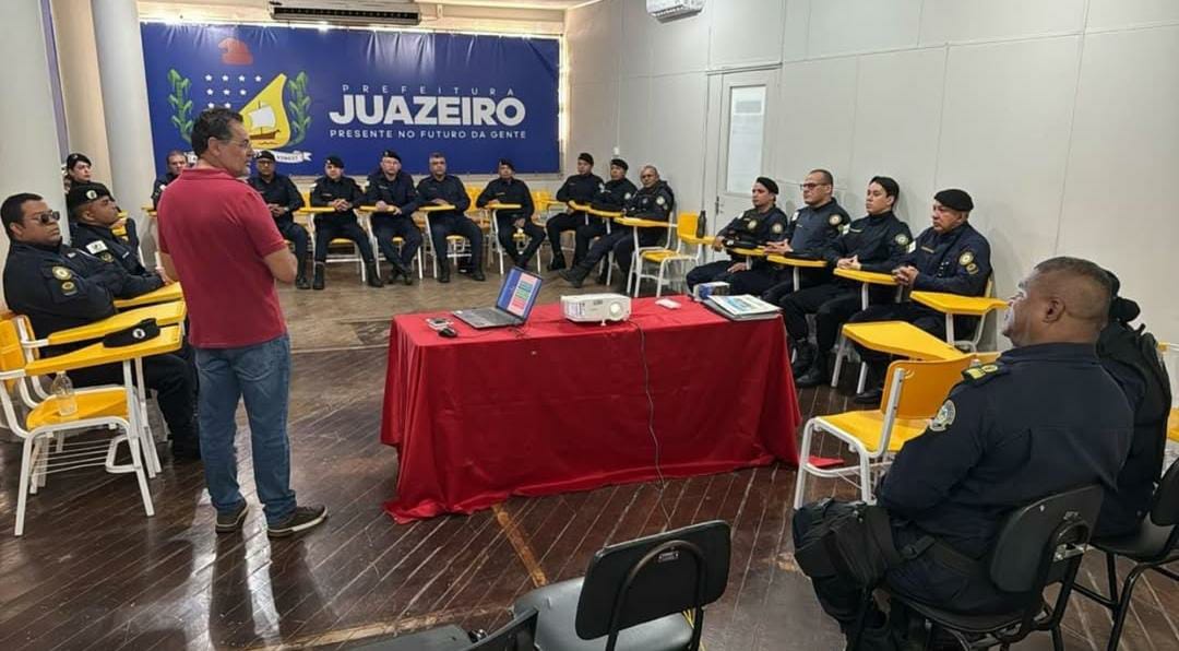 Prefeitura de Juazeiro reinicia Curso de Formação dos Novos Guardas Civis Municipais