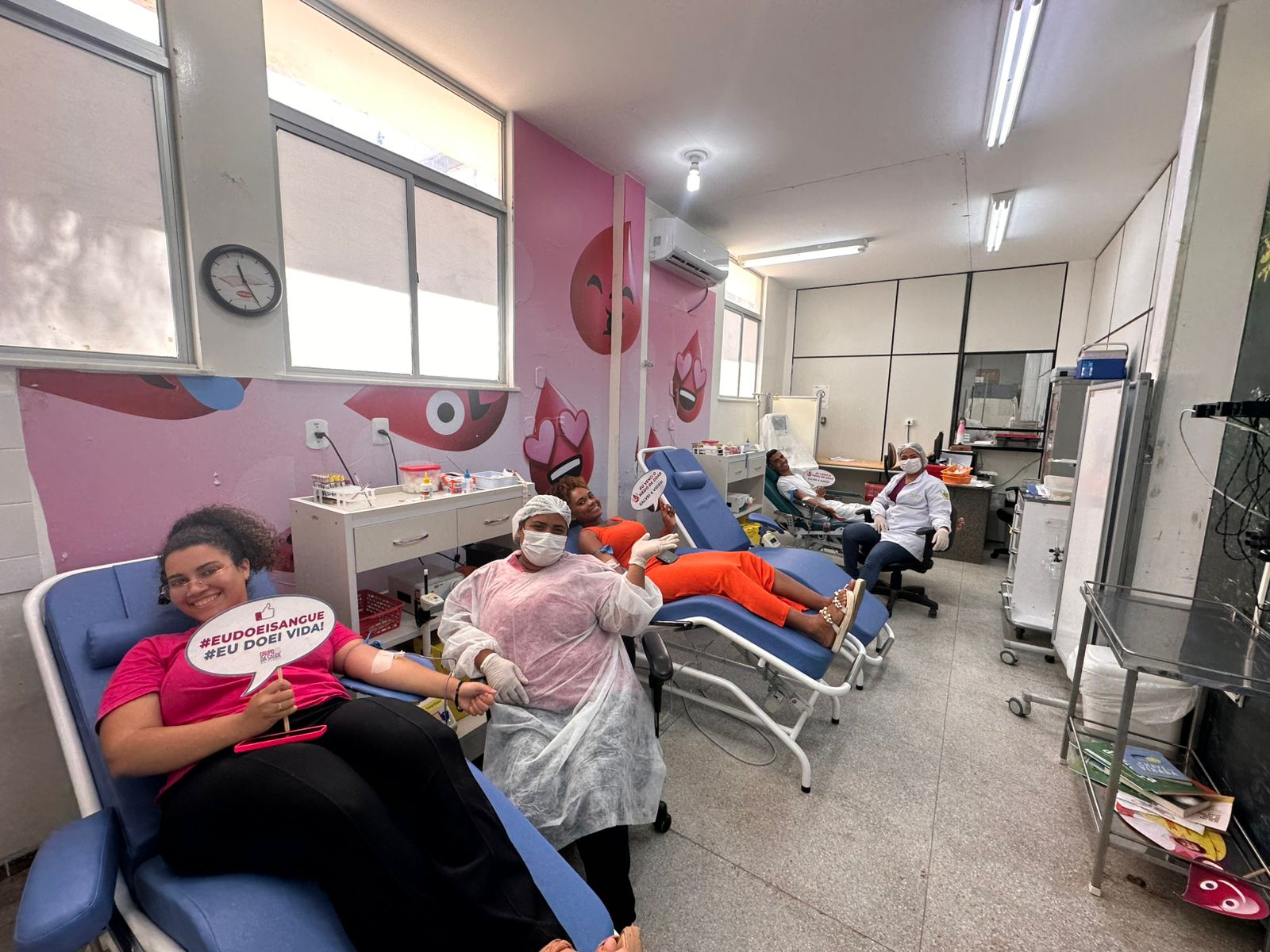 Prefeitura de Juazeiro reforça importância da doação de sangue durante o Junho Vermelho