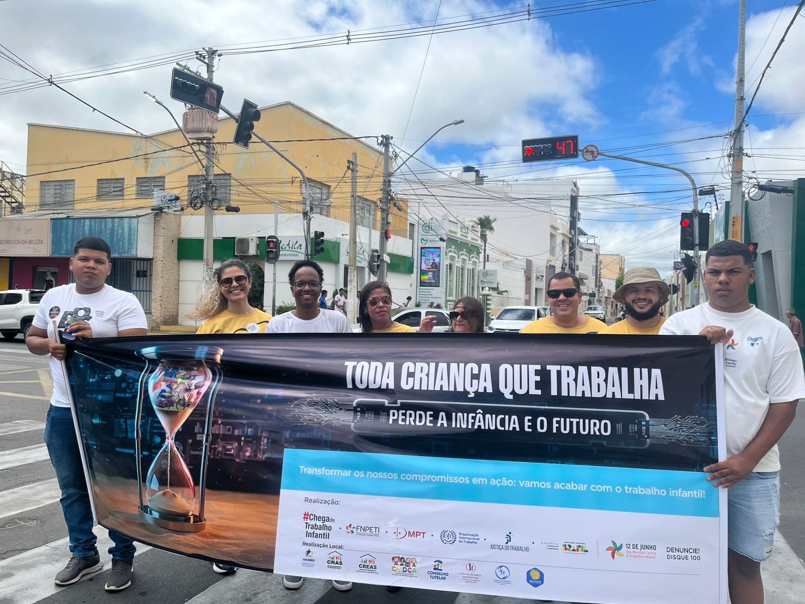 SEDES promove ações de conscientização contra o trabalho infantil em Juazeiro