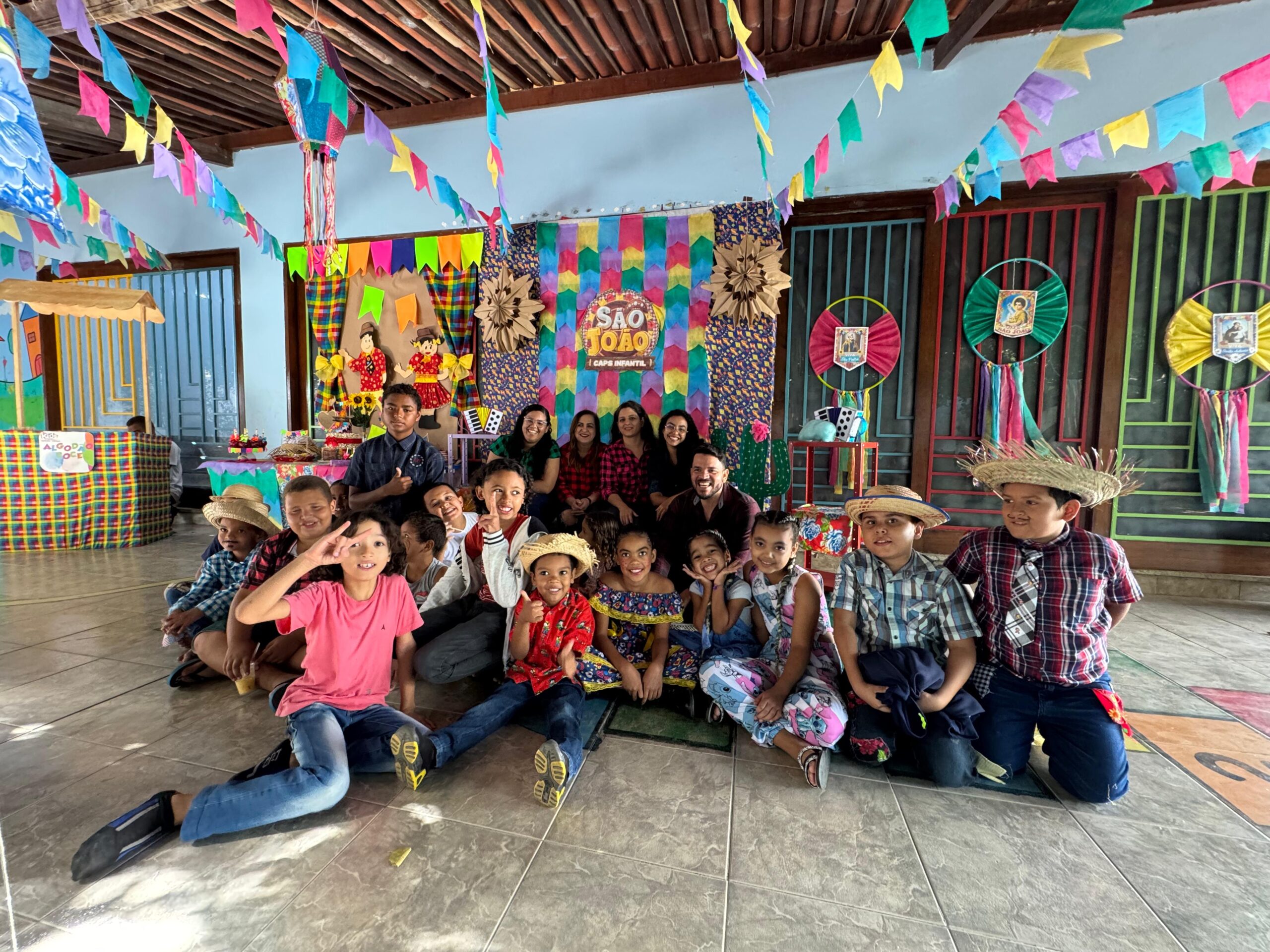 CAPS Infantil celebra o São João com muita alegria, acolhimento e integração em Juazeiro
