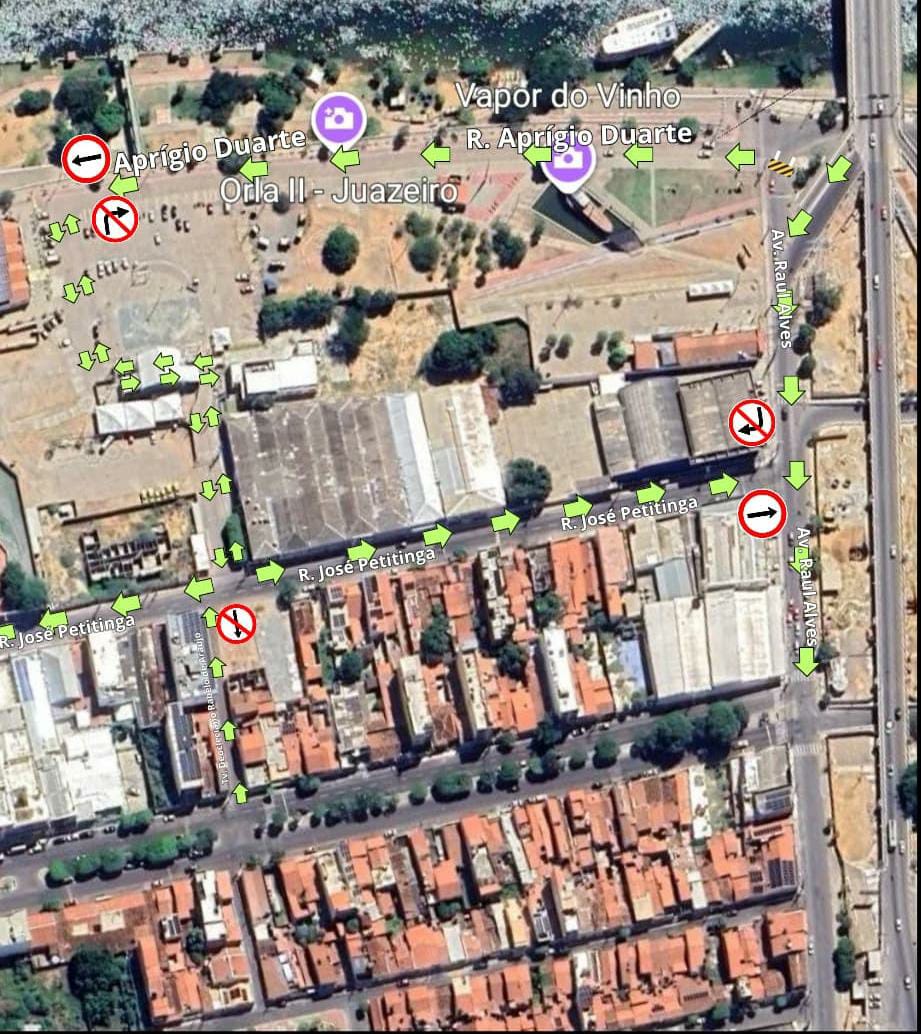 AMTT informa mudança no trânsito na Rua José Petitinga no bairro Santo Antônio