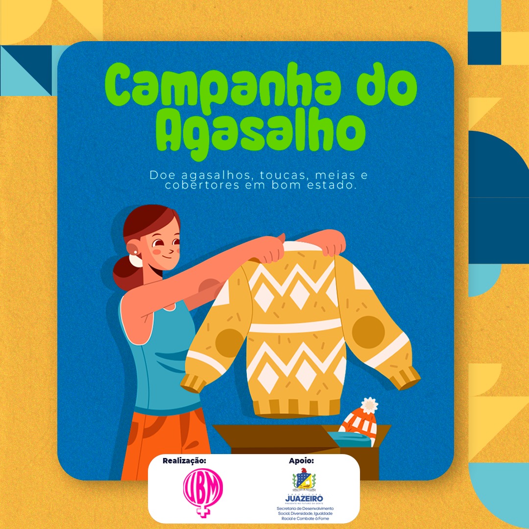 Sedes funciona como ponto de arrecadação da Campanha do Agasalho da União Brasileira de Mulheres
