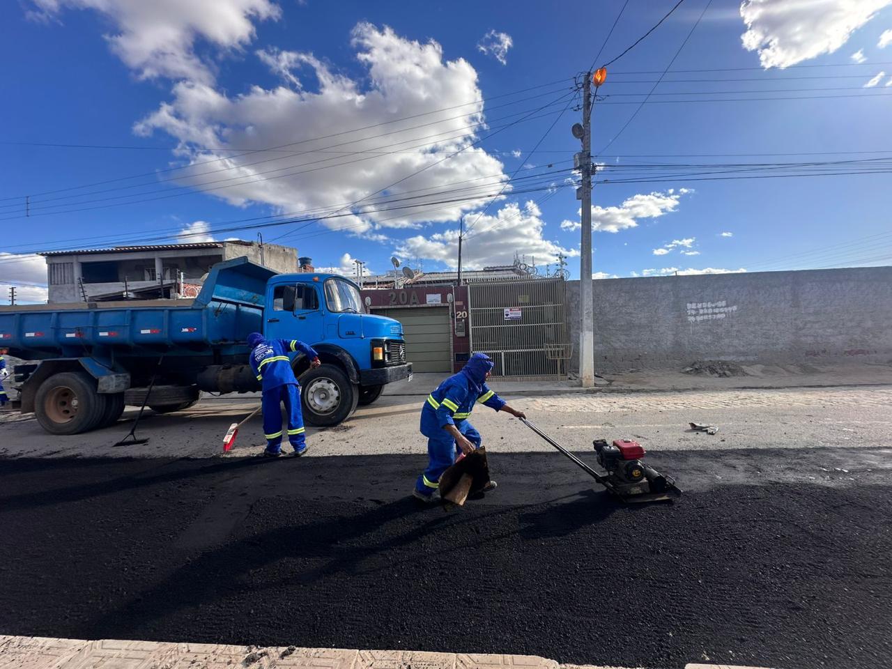 Recuperação de ruas em Juazeiro avança e moradores aprovam ações da Prefeitura