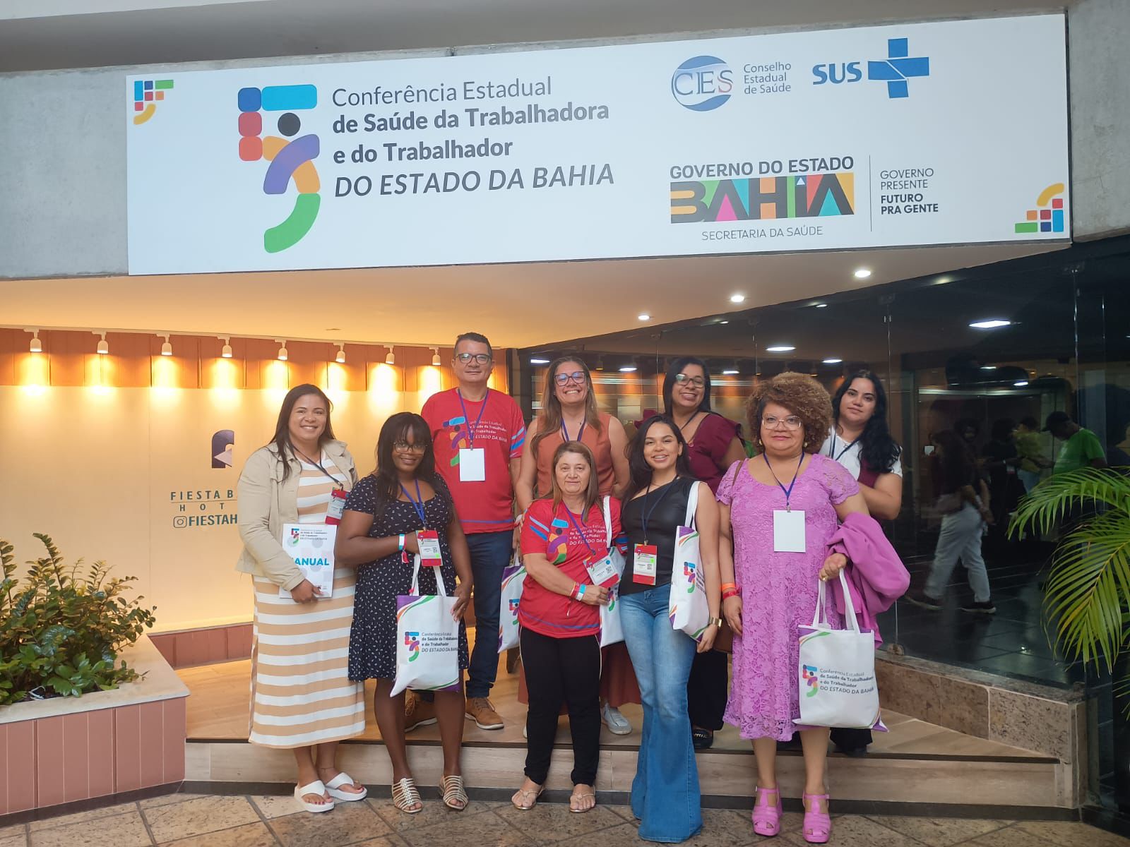 Delegação de Juazeiro participa da 5ª Conferência Estadual de Saúde da Trabalhadora e do Trabalhador da Bahia