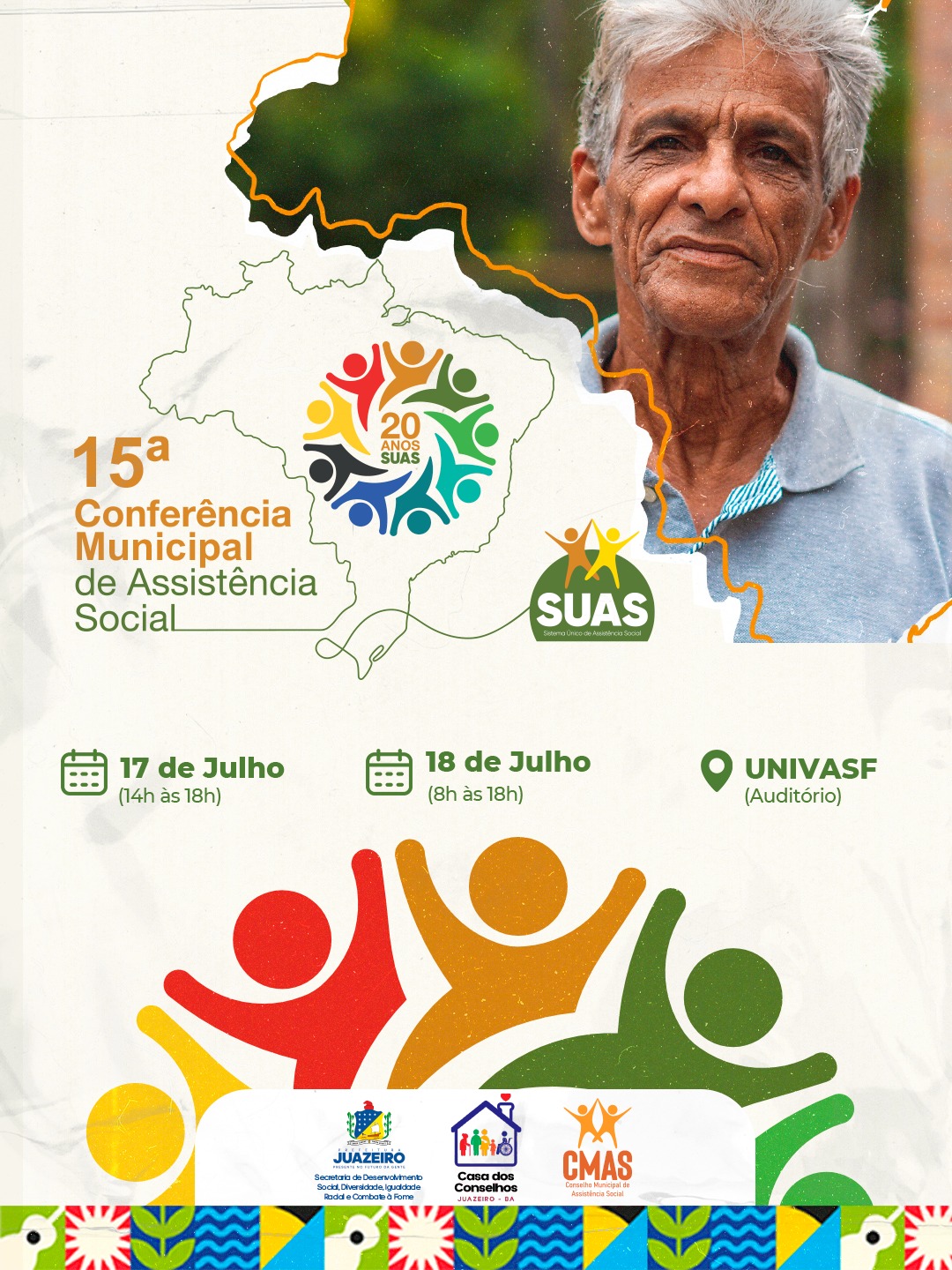 Juazeiro abre inscrições para a 15ª Conferência Municipal de Assistência Social