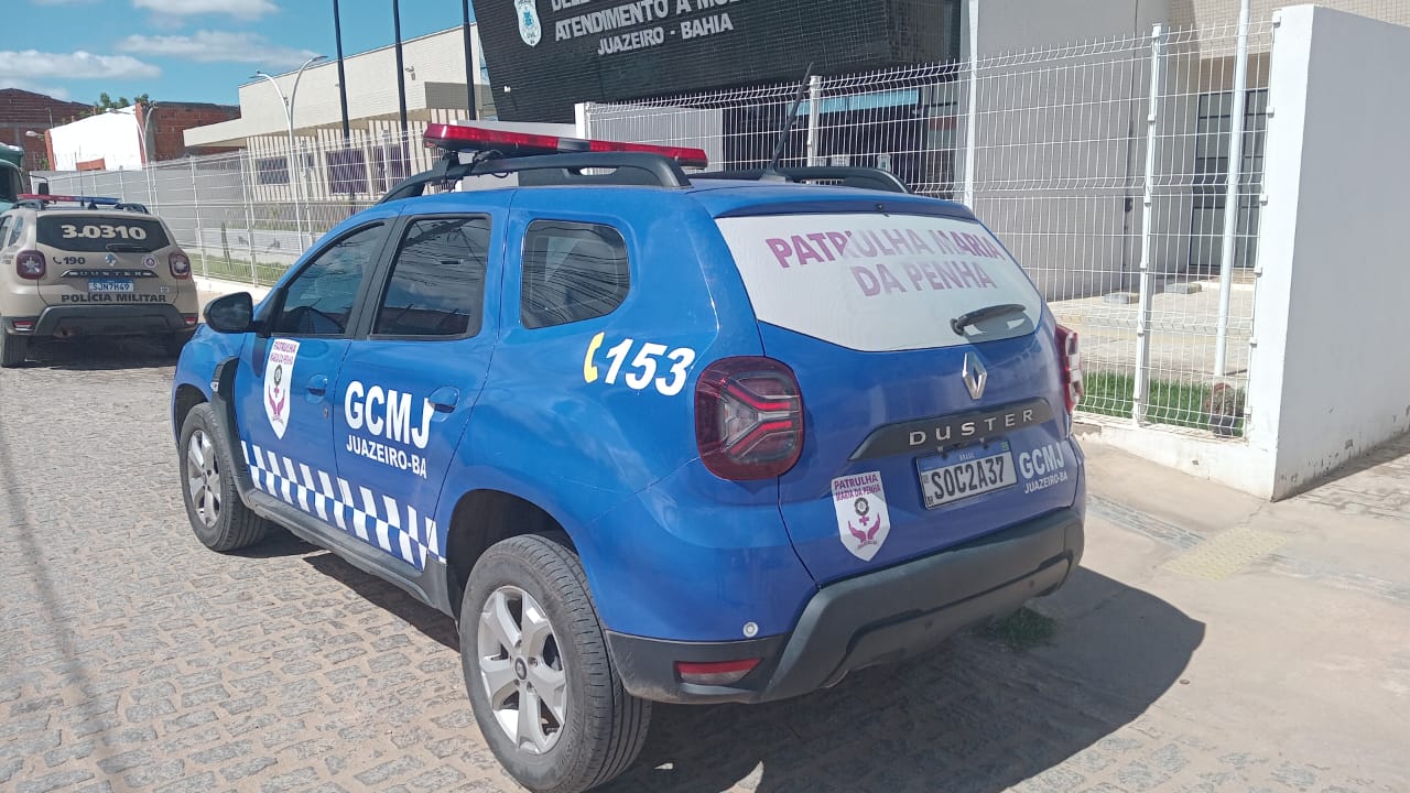 Patrulha Maria da Penha da GCM de Juazeiro apreende homem por ameaçar ex-companheira