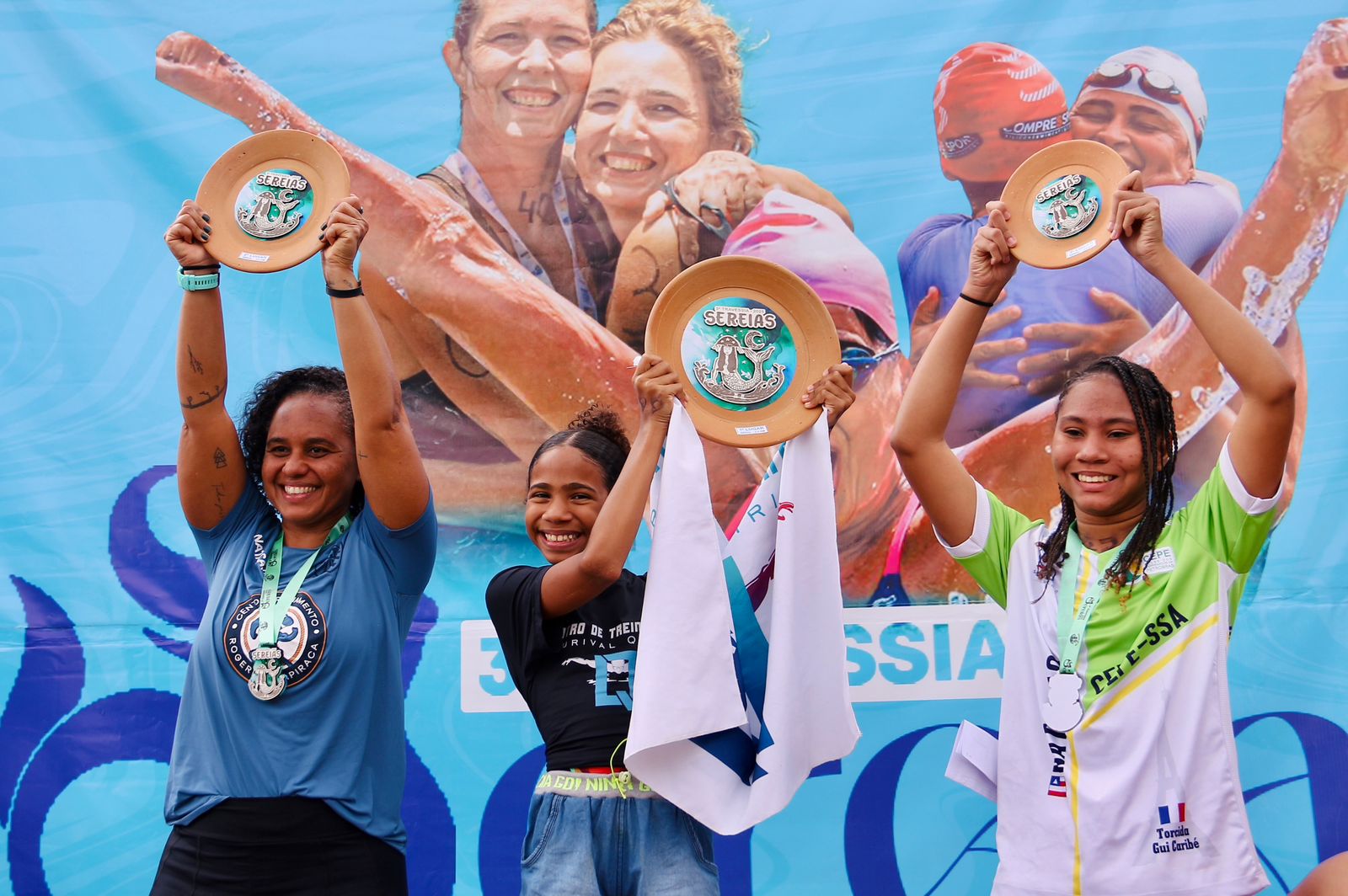Juazeiro 147 anos: Maria Esther, de apenas 11 anos, brilha nas águas do São Francisco e vence a Travessia das Sereias 2025
