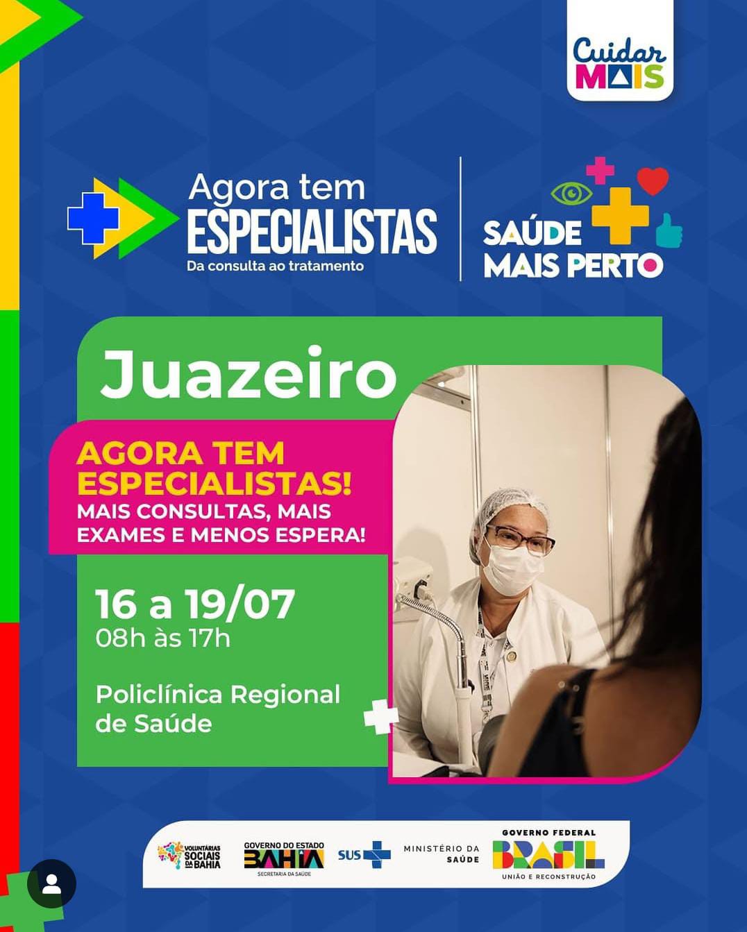 Juazeiro147 anos: População ganha grande Feira de Saúde entre os dias 16 e 19 de julho