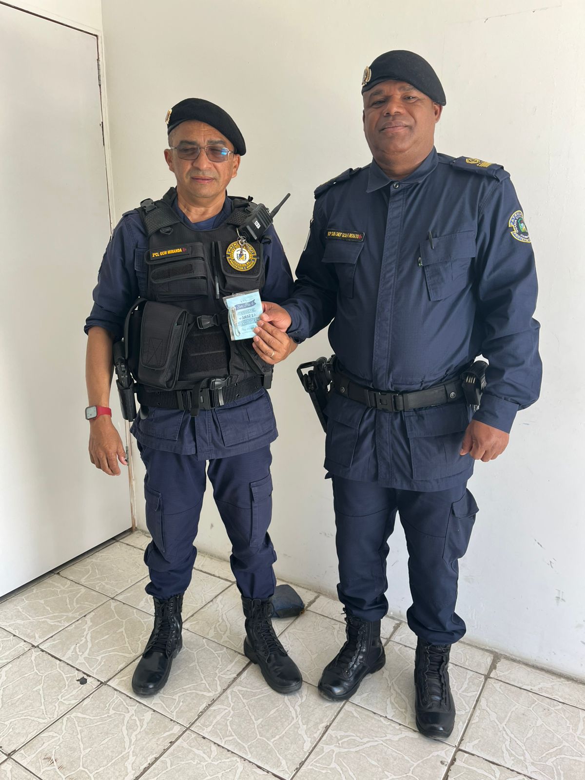 Secretaria de Segurança Cidadã homenageia os pais da GCM de Juazeiro