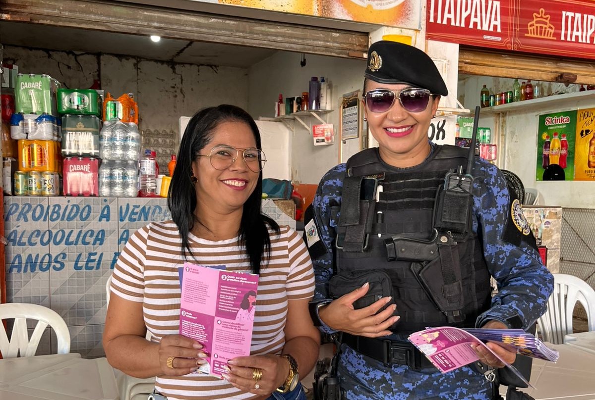 Patrulha Maria da Penha encerra Campanha Agosto Lilás