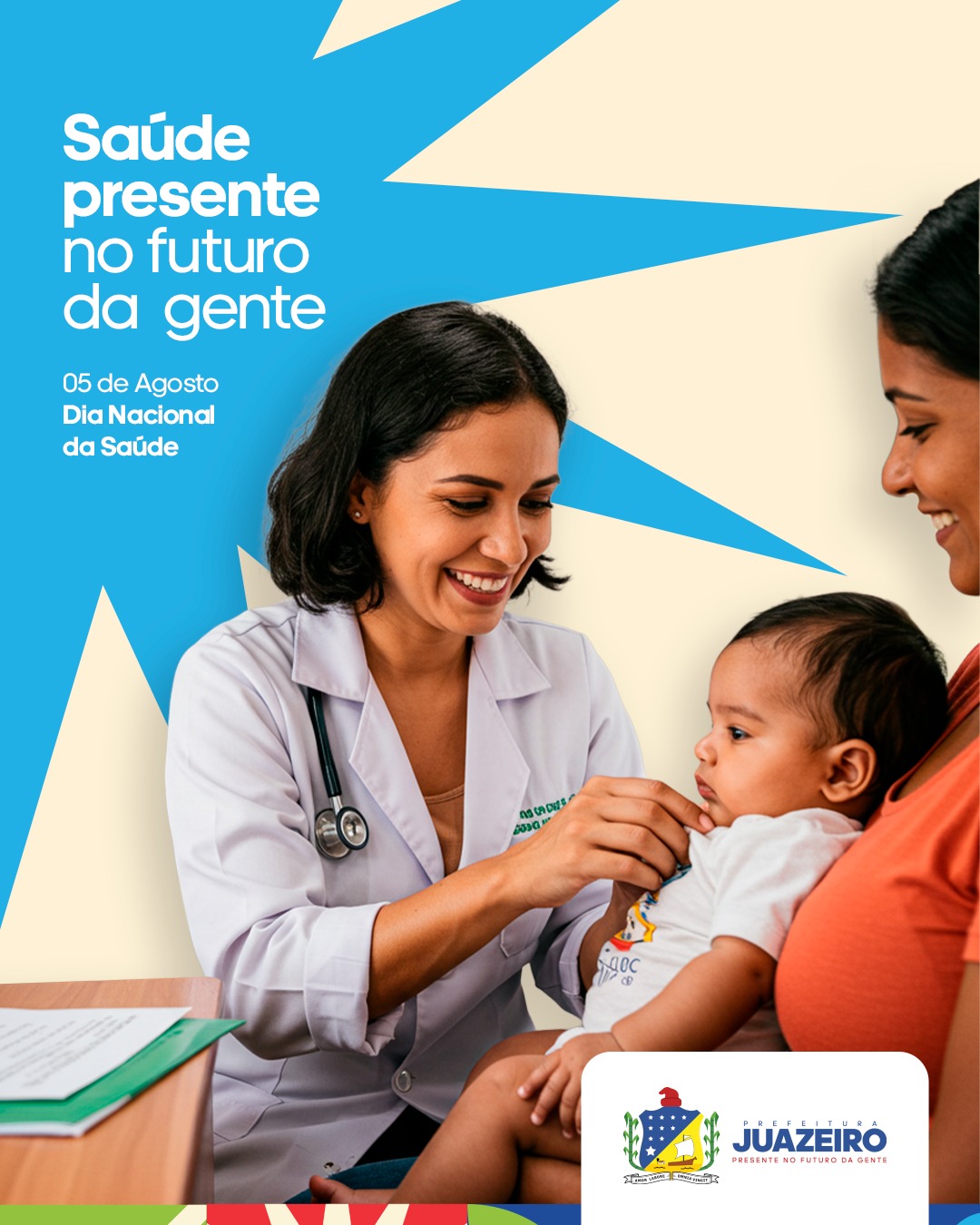 Juazeiro celebra o Dia Nacional da Saúde com avanços históricos na rede pública