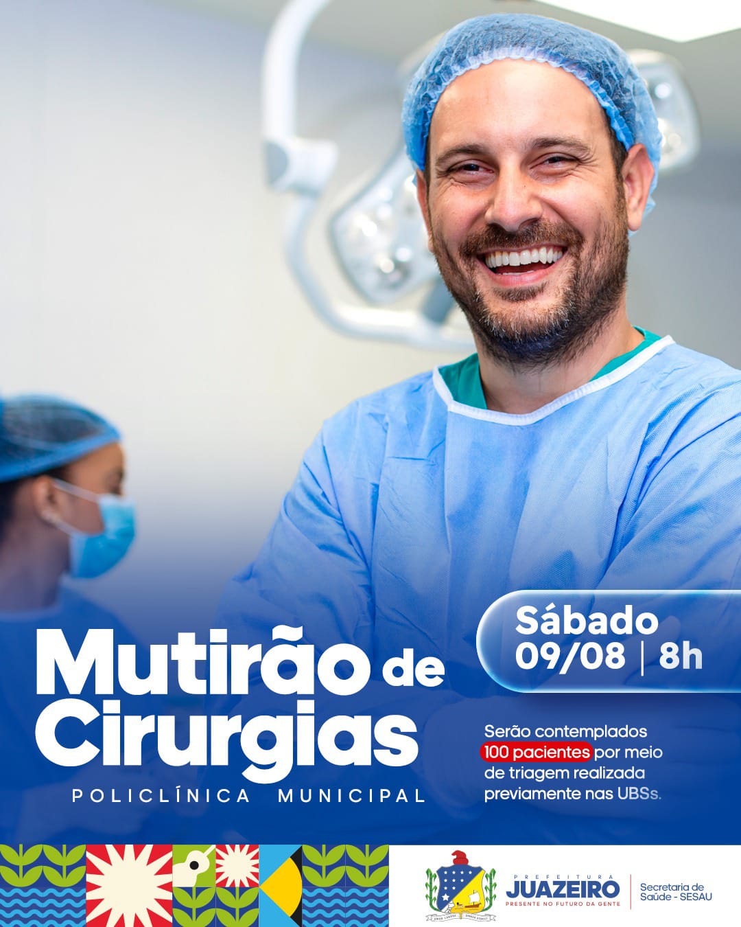 Policlínica Municipal realiza II Mutirão de Pequenas Cirurgias em Juazeiro