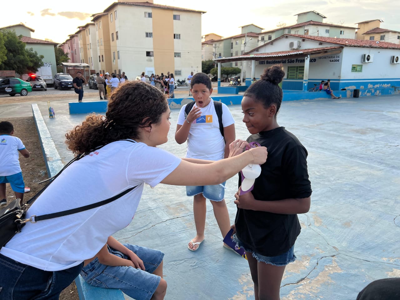 Agosto Lilás: Blitz educativa marca celebração dos 19 anos da Lei Maria da Penha em Juazeiro