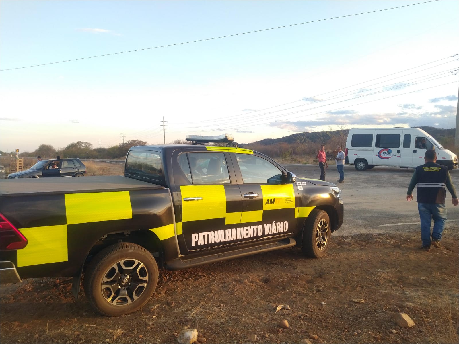 AMTT realiza visita técnica atendendo solicitação de comunidades do Distrito do Junco