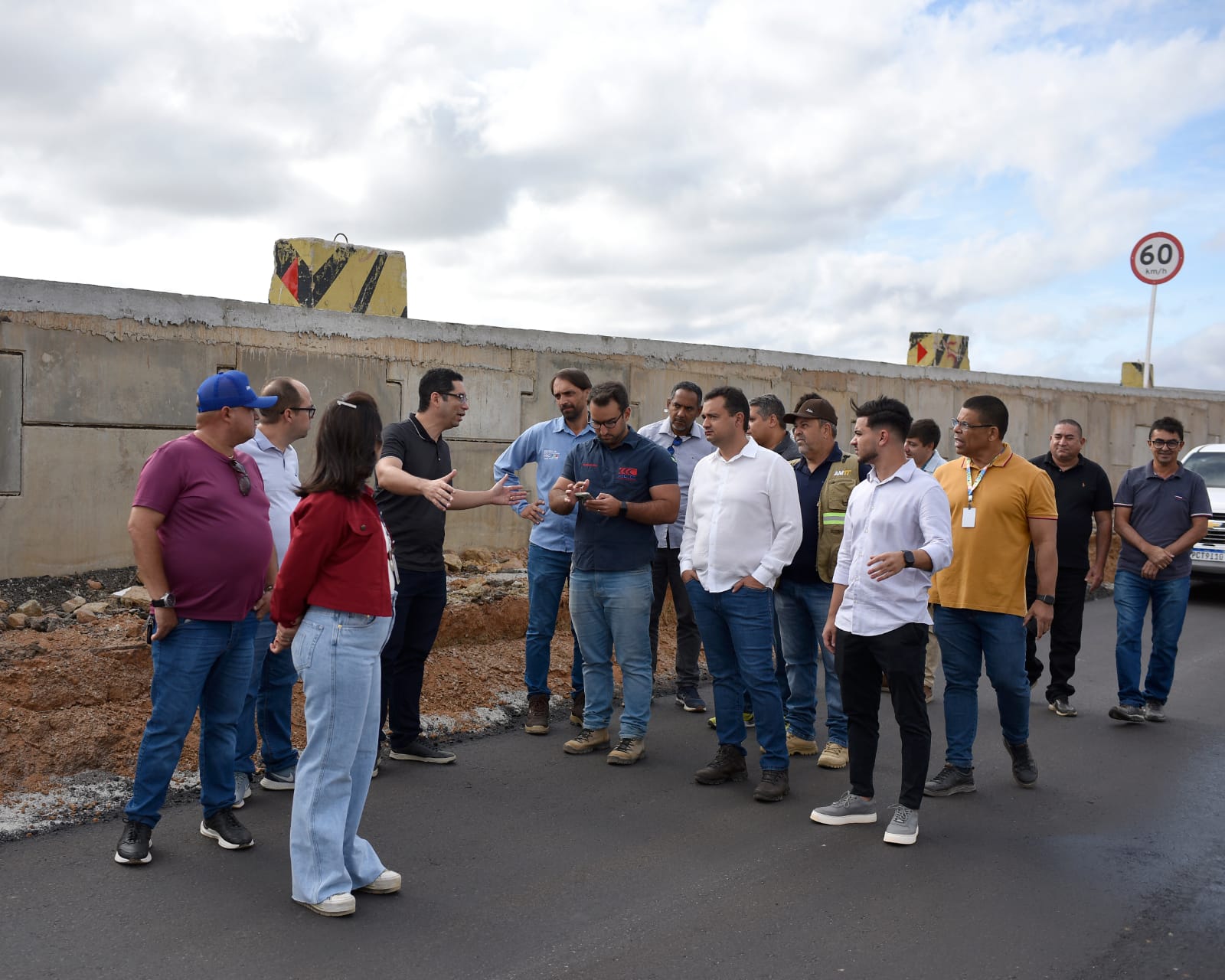 Prefeitura de Juazeiro e grupo de empresários realizam visita técnica ao Complexo Viário Urbano