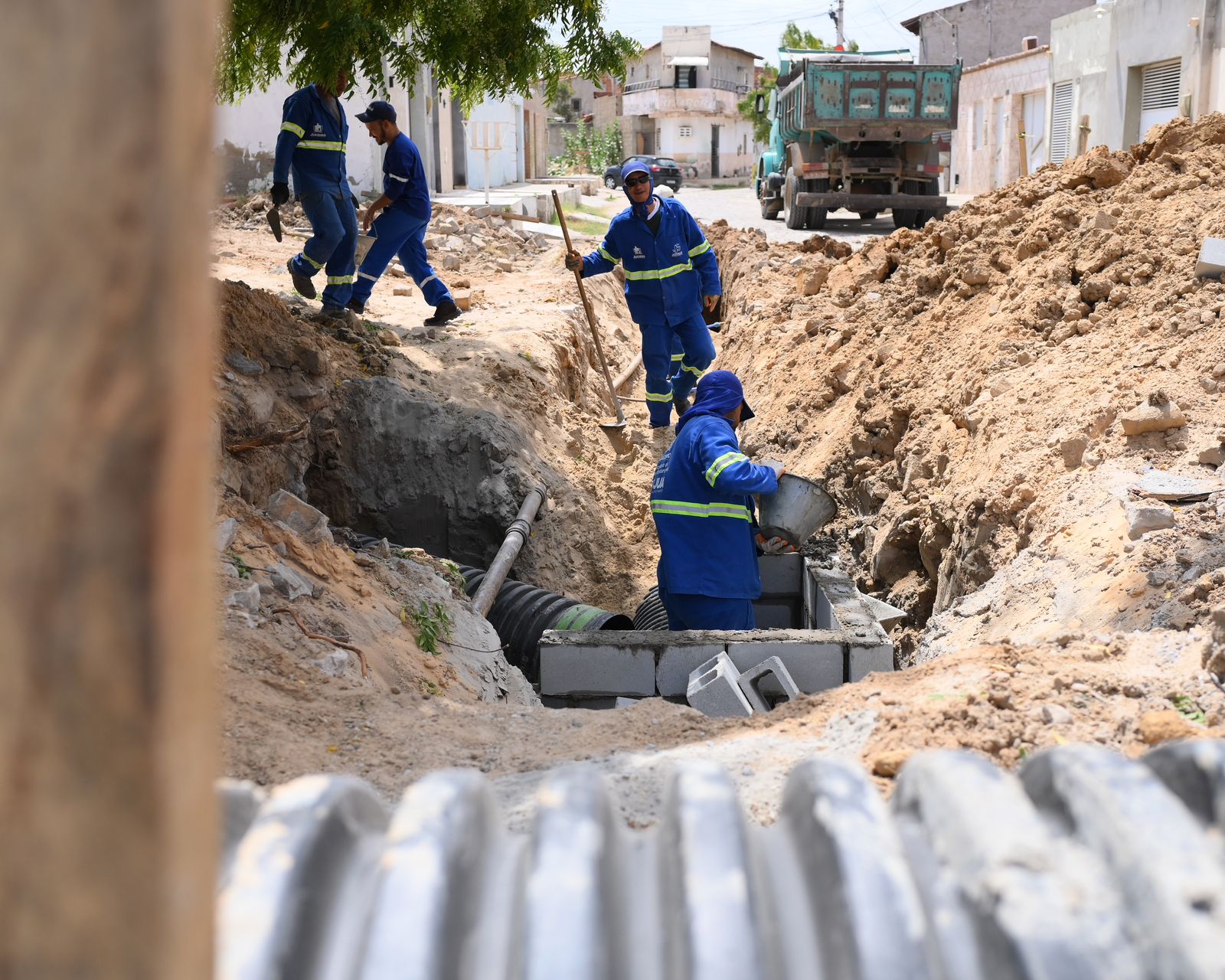 Novo Encontro recebe obras de drenagem para acabar com transtornos em épocas de chuva