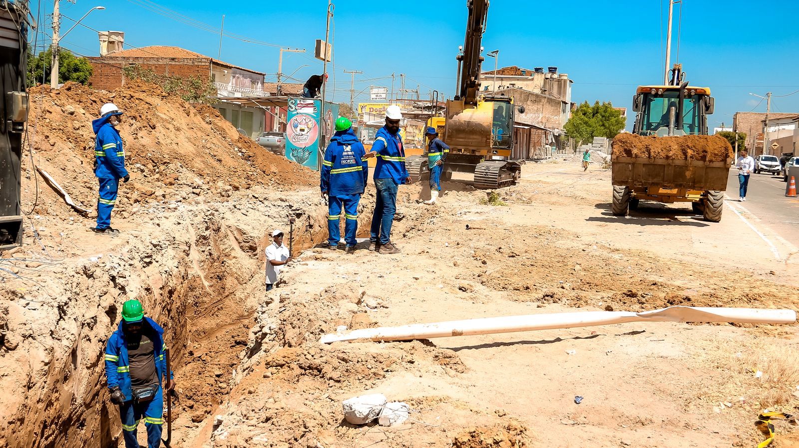 ProJua: Obras de mobilidade urbana avançam nos bairros Maria Goretti, Alto da Maravilha e Centenário