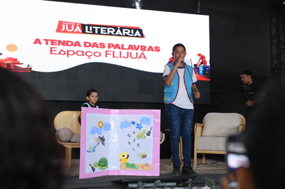 Juá Literária: No primeiro dia do Festival, a Tenda das Palavras atrai cerca de 7 mil pessoas