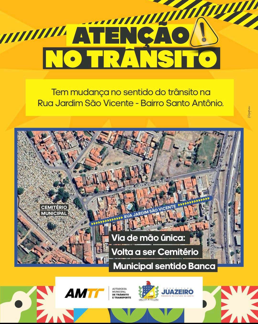 AMTT informa mudança no trânsito durante Congresso Brasileiro de Agroecologia e  Festival Juá Literária