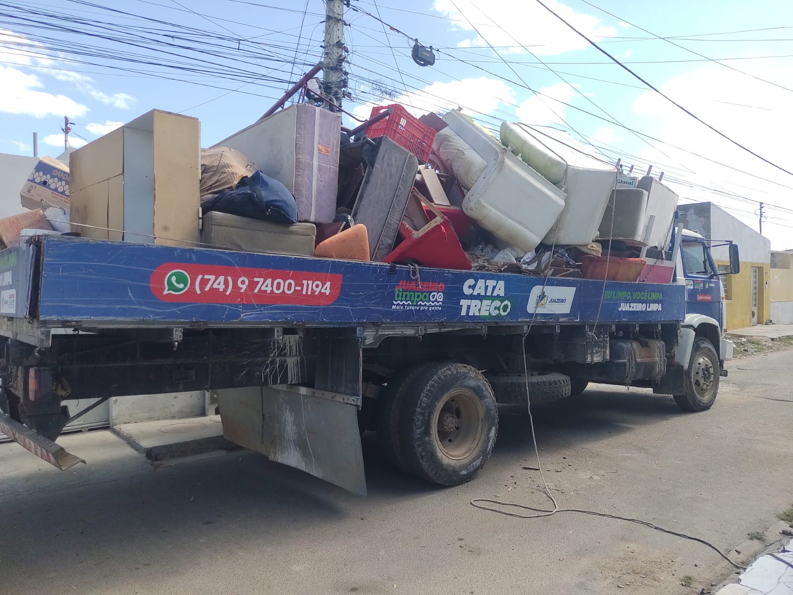 Cata Treco recolhe mais de 330 materiais em Juazeiro durante o mês de setembro