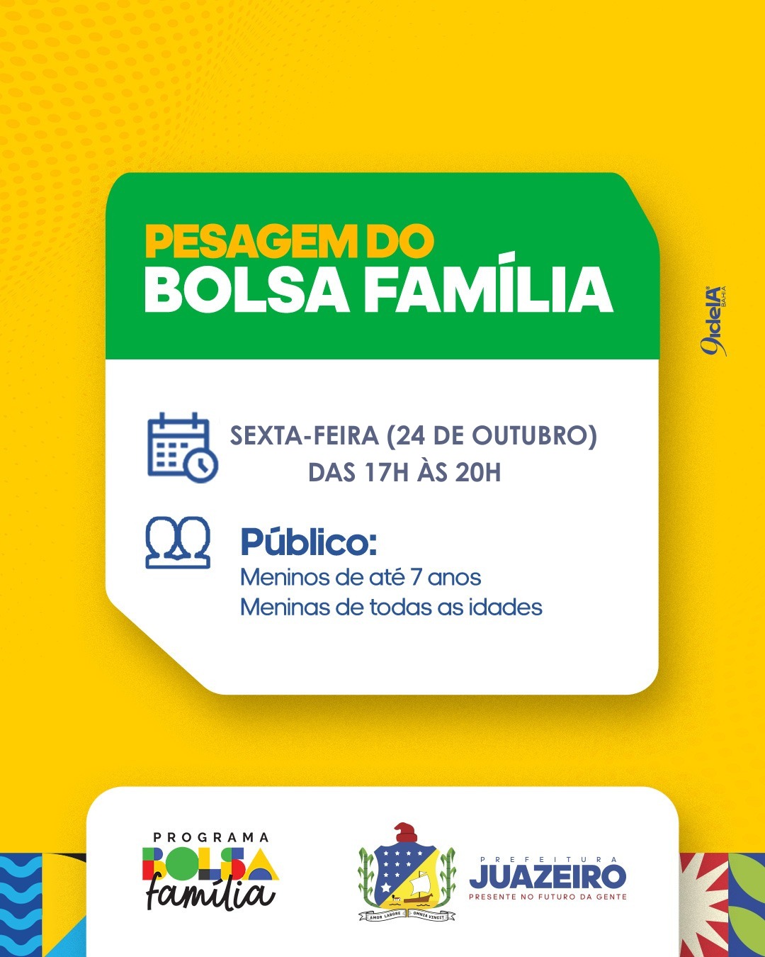 Prefeitura de Juazeiro realiza pesagem do Bolsa Família nesta sexta-feira (24) em horário especial no SAMU