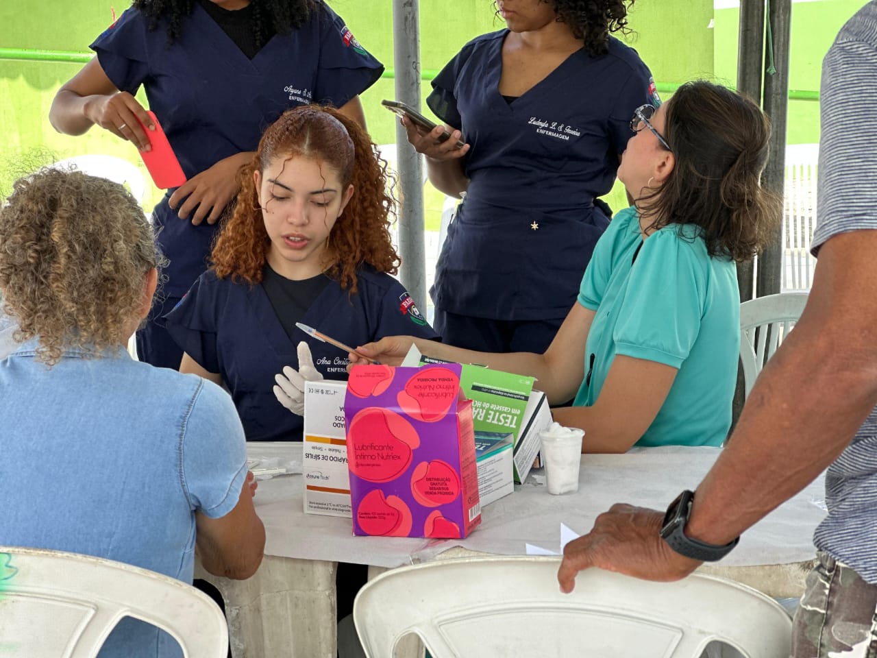 Juazeirenses aderem ao Dia D de Combate à Sífilis em manhã de cuidados e prevenção na saúde