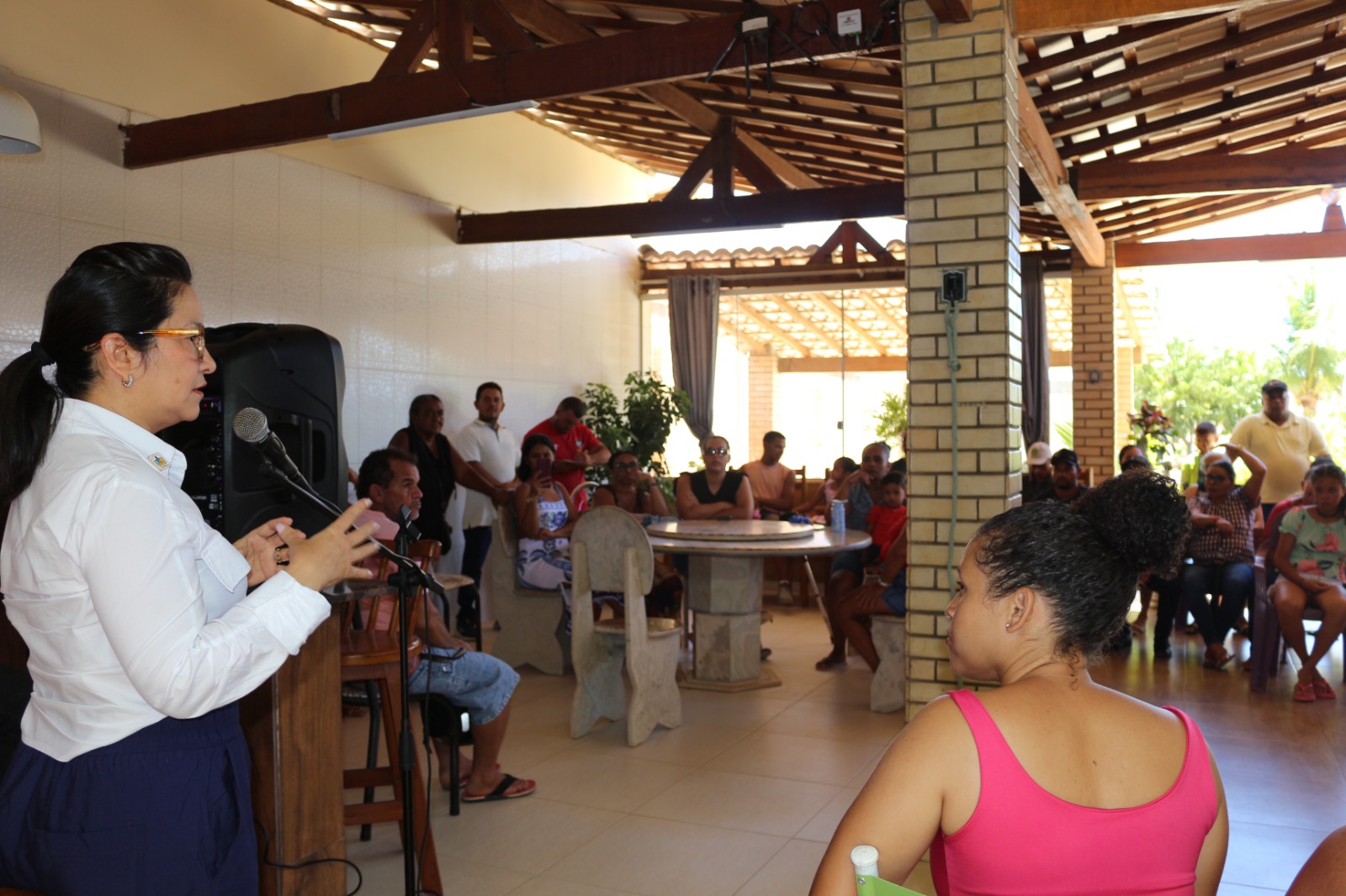 SAAE Juazeiro informa moradores do Antônio Guilhermino sobre obras de esgotamento sanitário e abastecimento de água