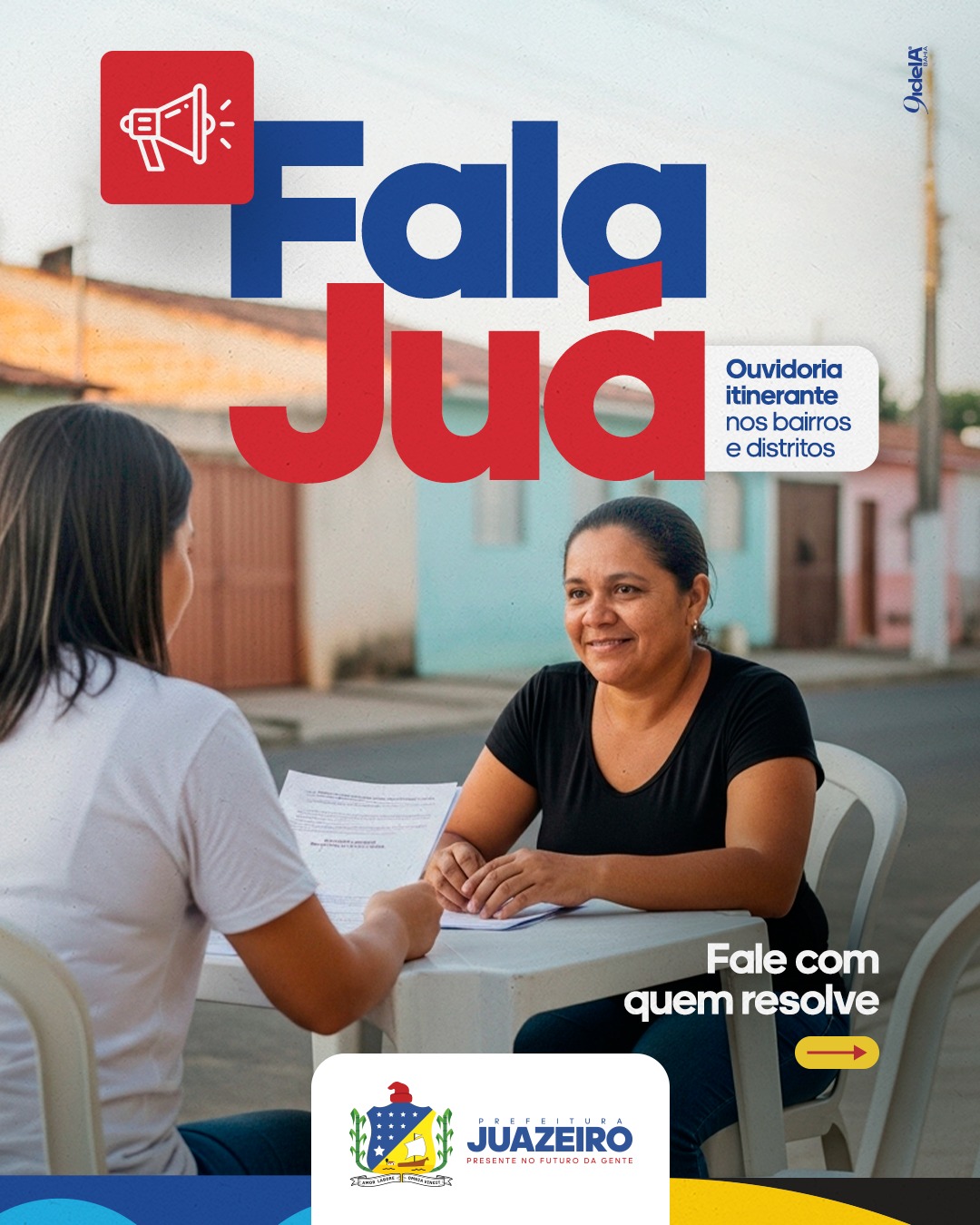 Ouvidoria de Juazeiro leva o Programa Fala Juá a diversos bairros e distritos durante o mês de novembro