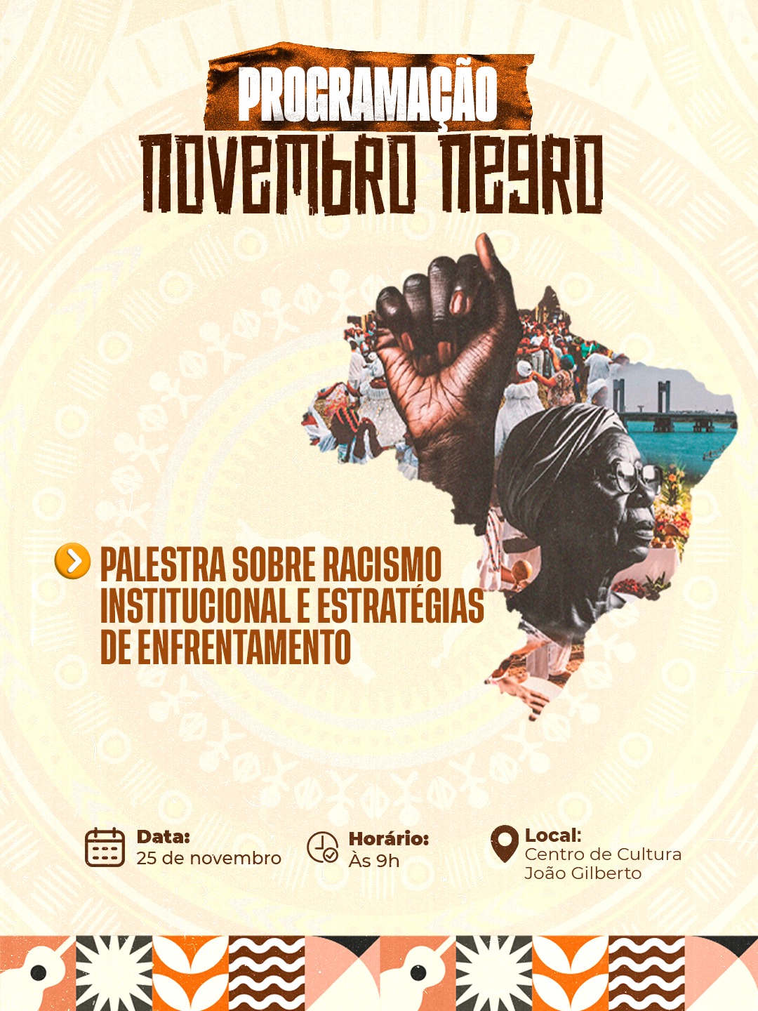 SEDES abre inscrições para Formação de Enfrentamento ao Racismo Institucional dentro da programação do Novembro Negro