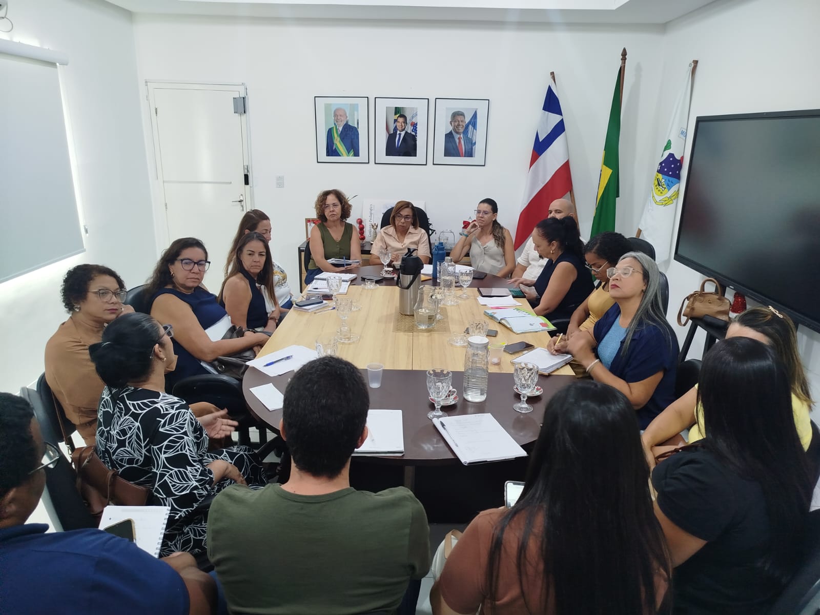 Seduc promove encontro com gestores da EJA para fortalecer matrículas e permanência dos estudantes em Juazeiro