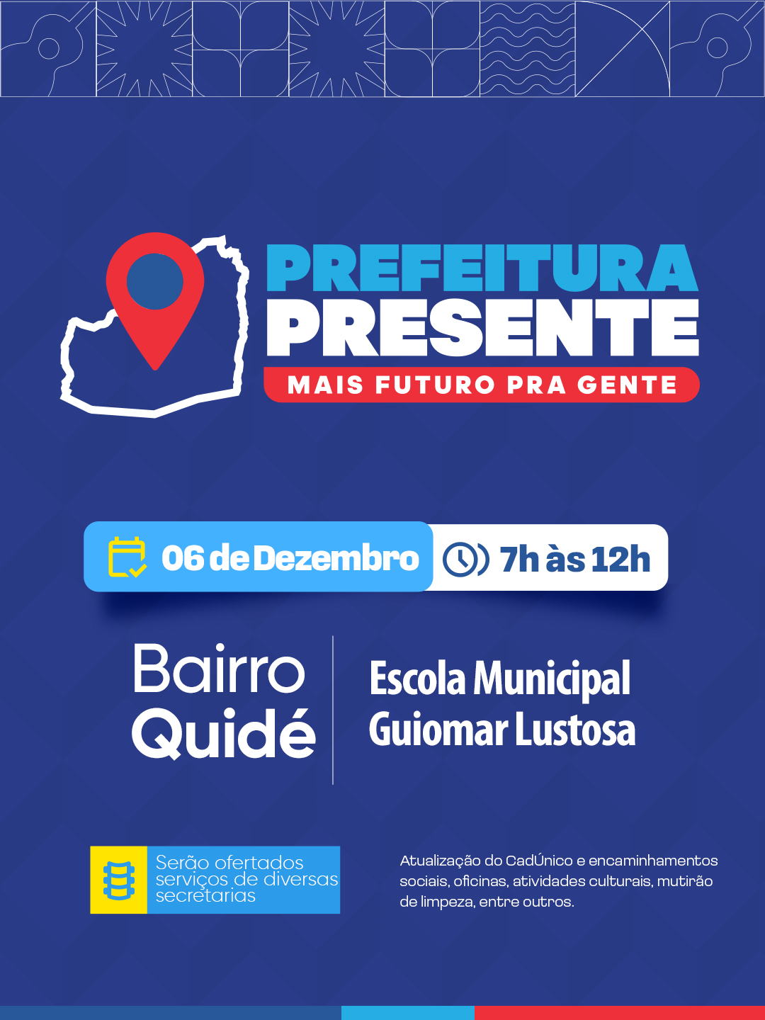 Juazeiro lança o programa “Prefeitura Presente” e leva serviços diretamente às comunidades