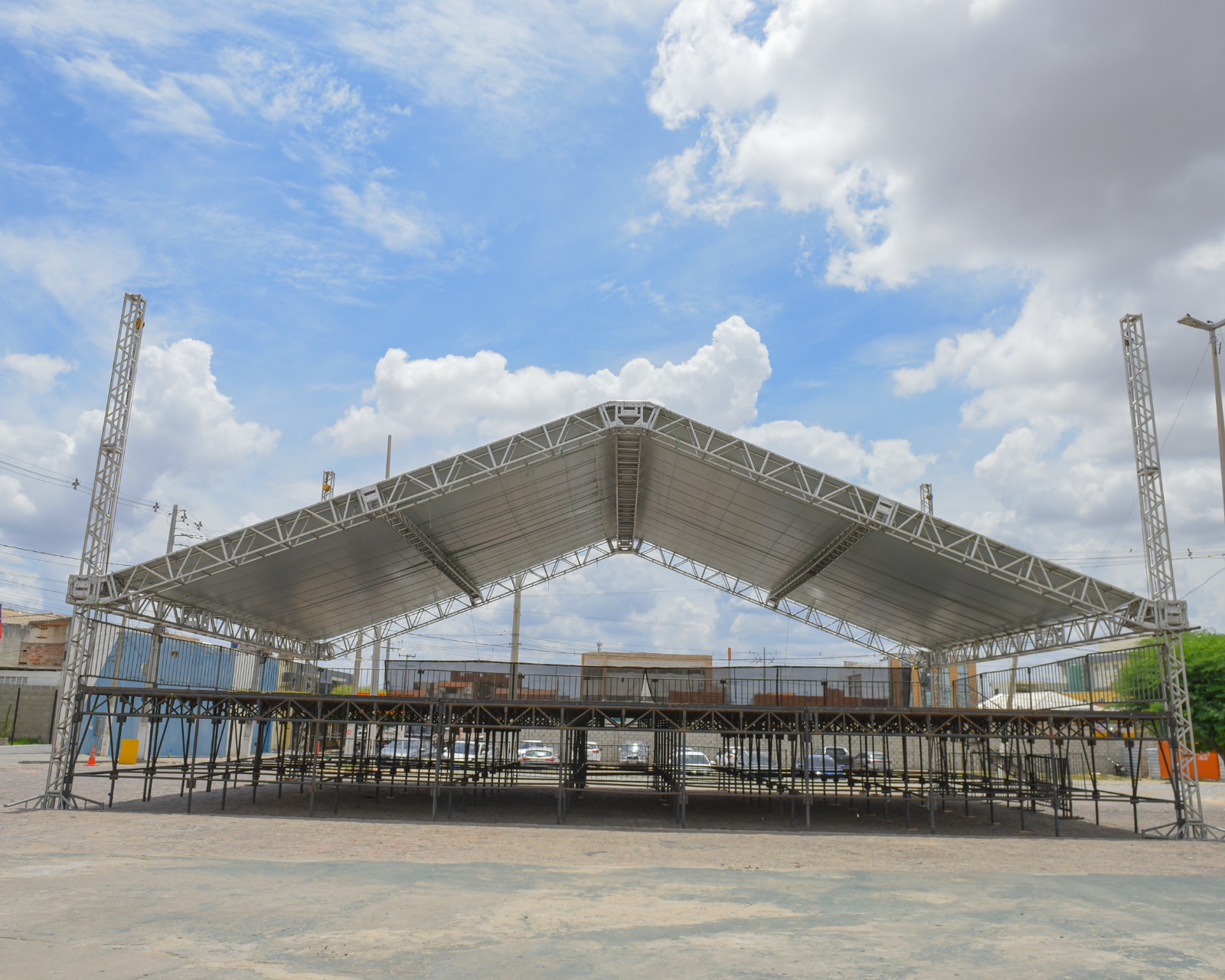 Estrutura do Carnaval de Juazeiro 2026 avança e cidade já vive clima de folia