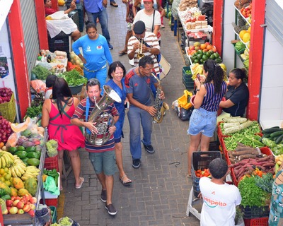 Mercados Municipais realizam prévia do Carnaval de Juazeiro 2026