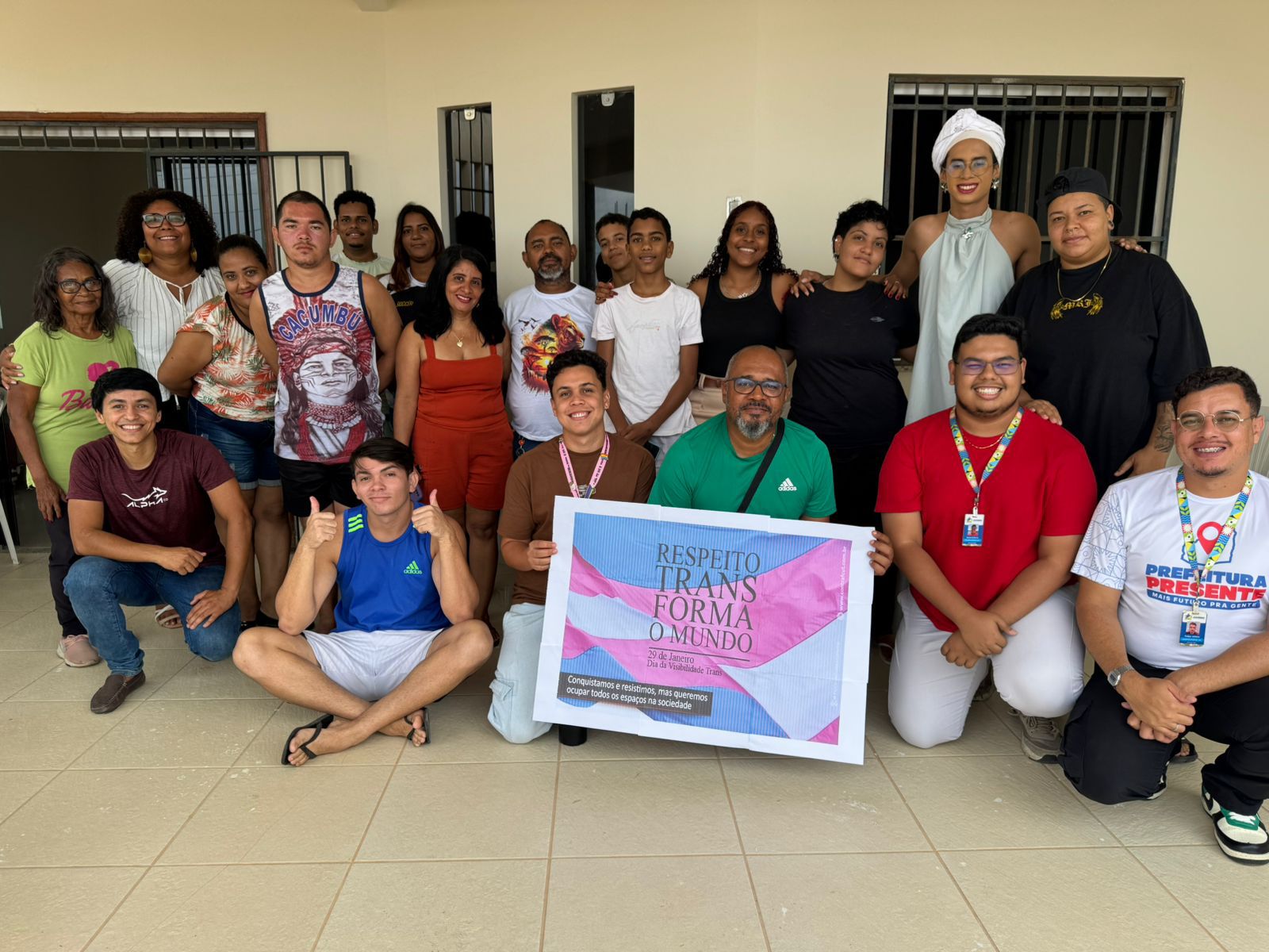 Secretaria de Desenvolvimento Social de Juazeiro encerra mês de janeiro com ações de conscientização sobre saúde mental e visibilidade trans em todas as unidades dos CRAS